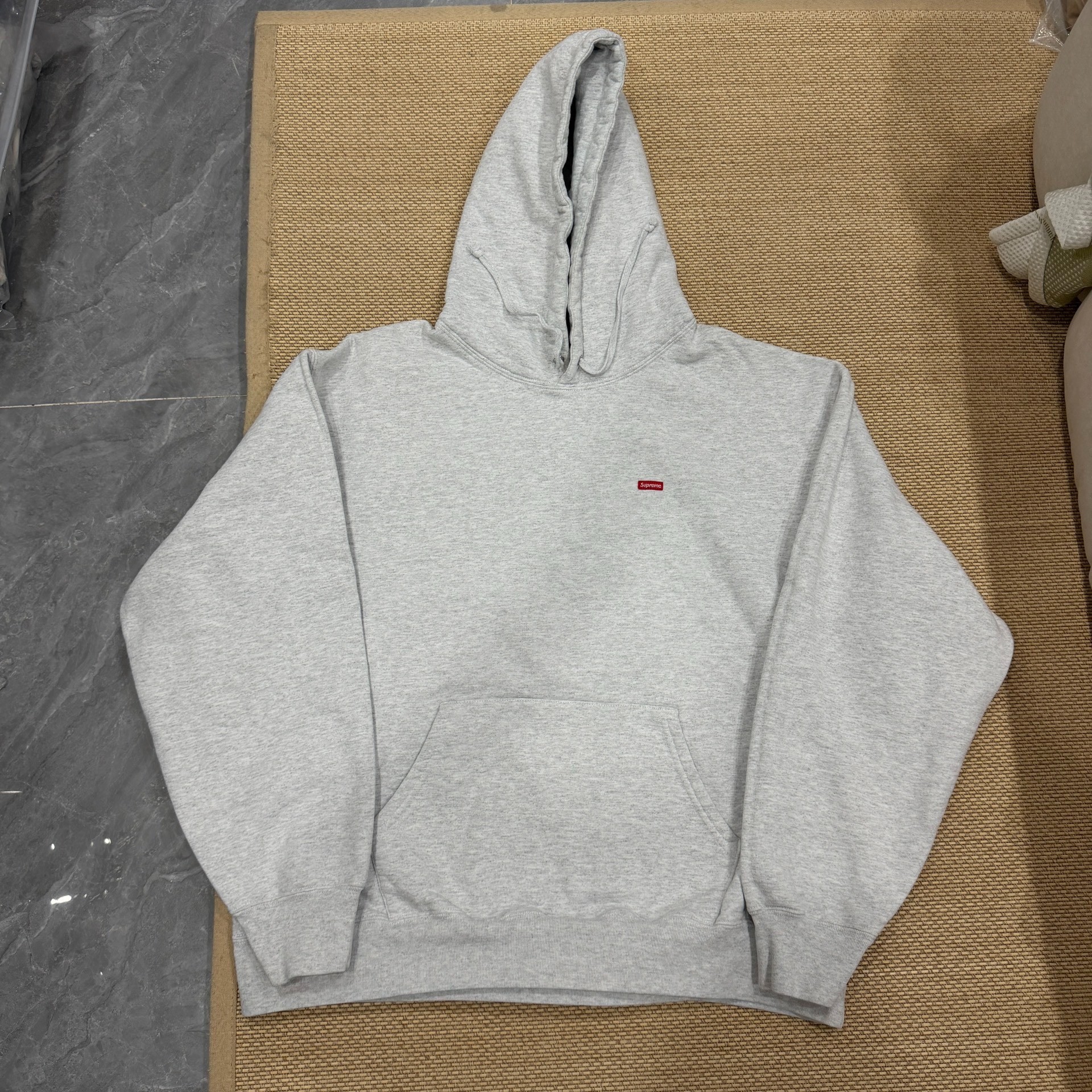 Supreme SS24 Gray Hoodie