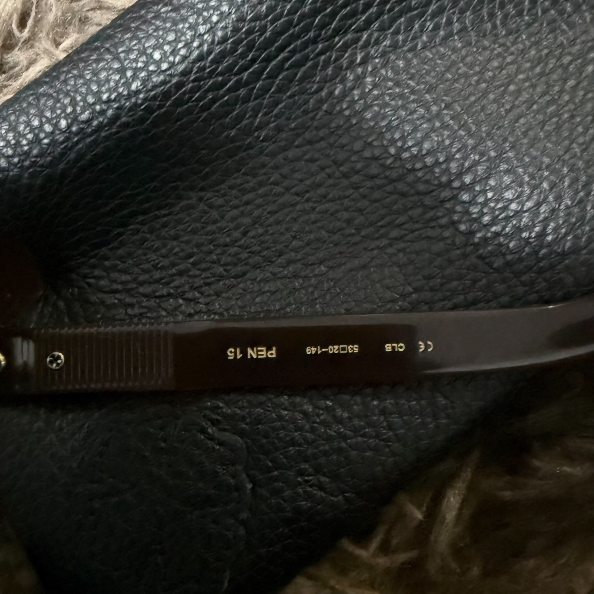 Chrome Hearts PEN 15 Brown Eyeglasses — detail