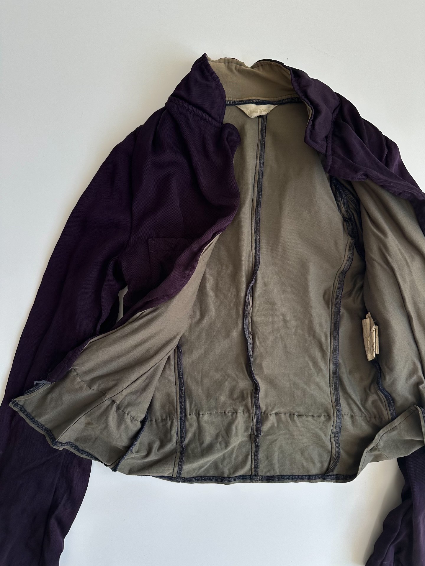 Comme des Garçons 2000SS Double-layer Jacket — label