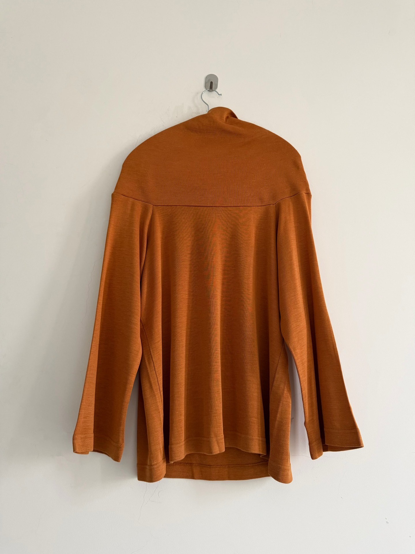 Issey Miyake 1980s Cowl Neck Top — back