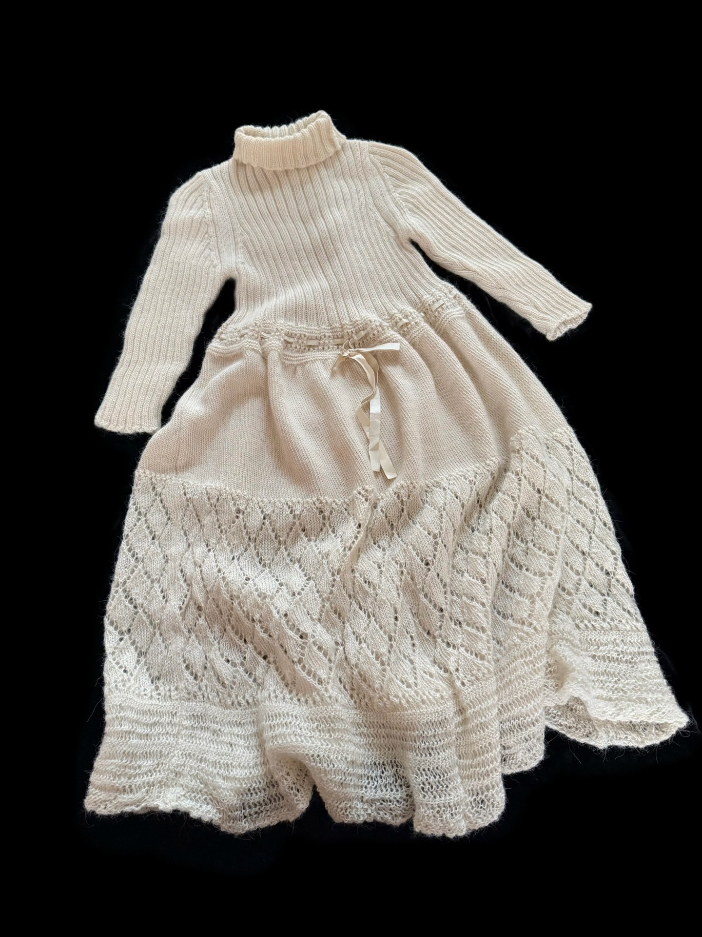 Jean Paul Gaultier Vintage Knit Dress — back