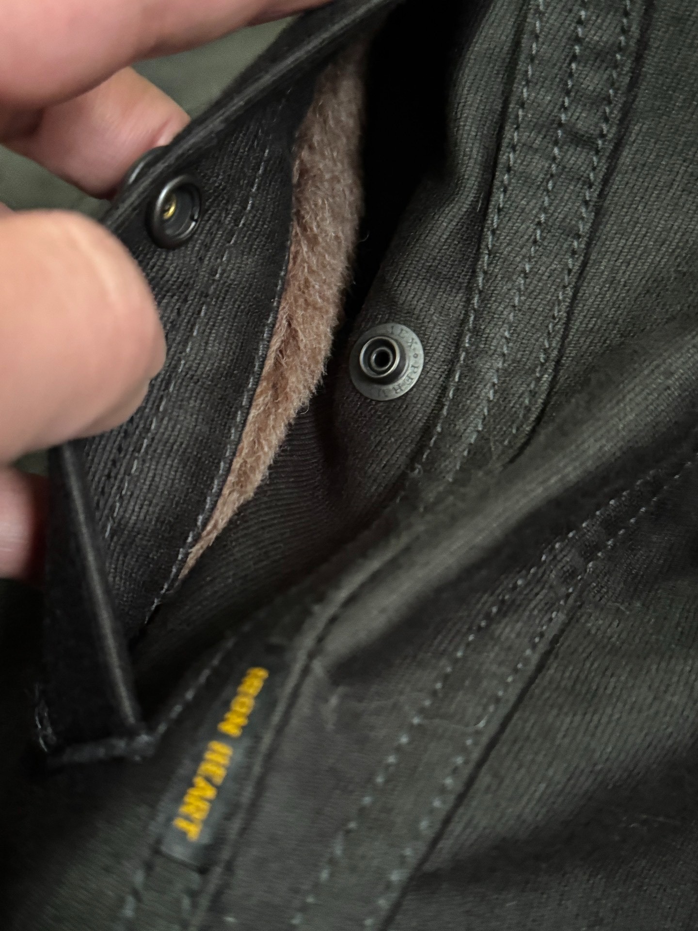 Iron Heart Black Deck Jacket — front