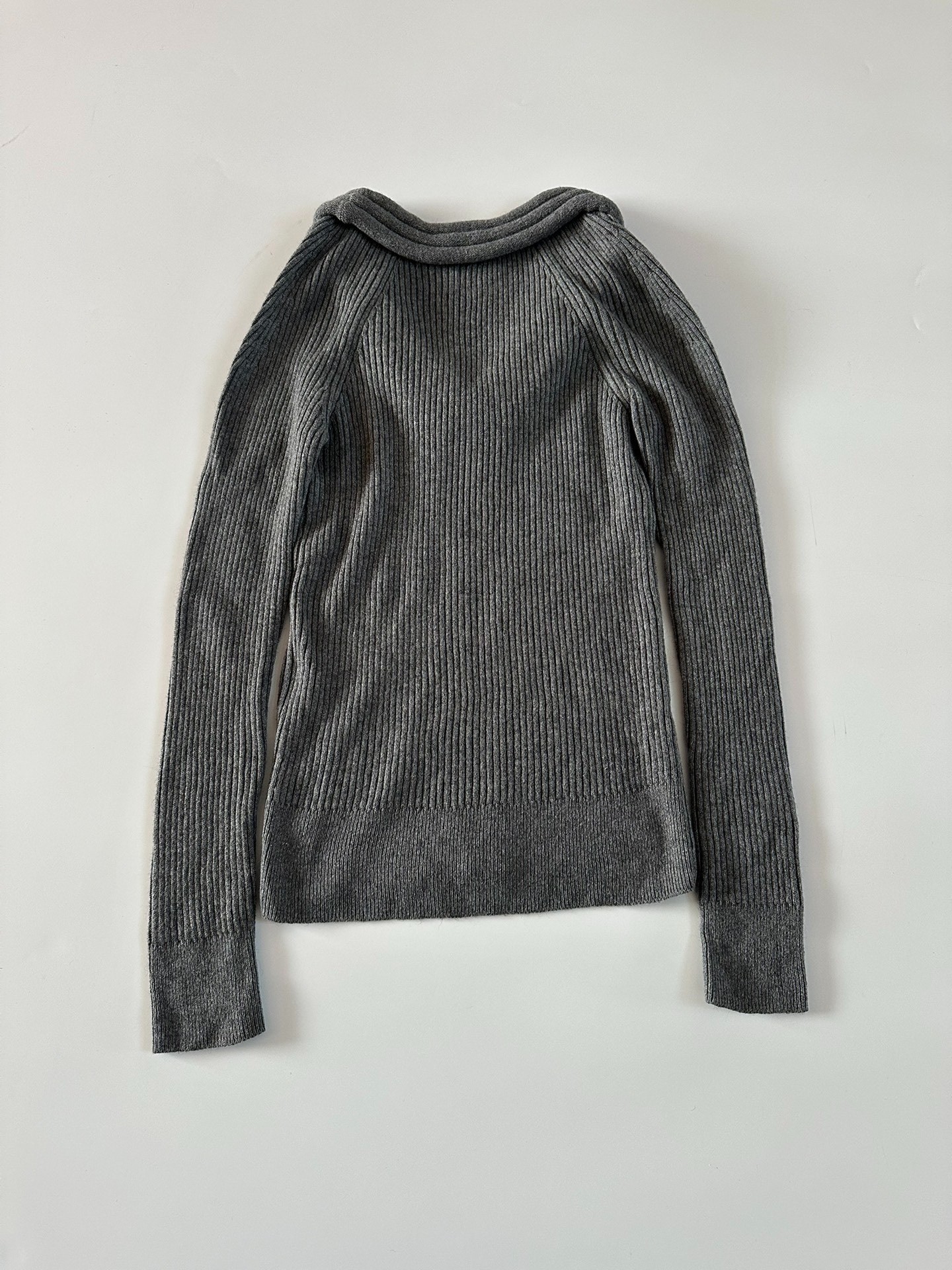 Undercover 2007 Show Gray Knit Sweater — back