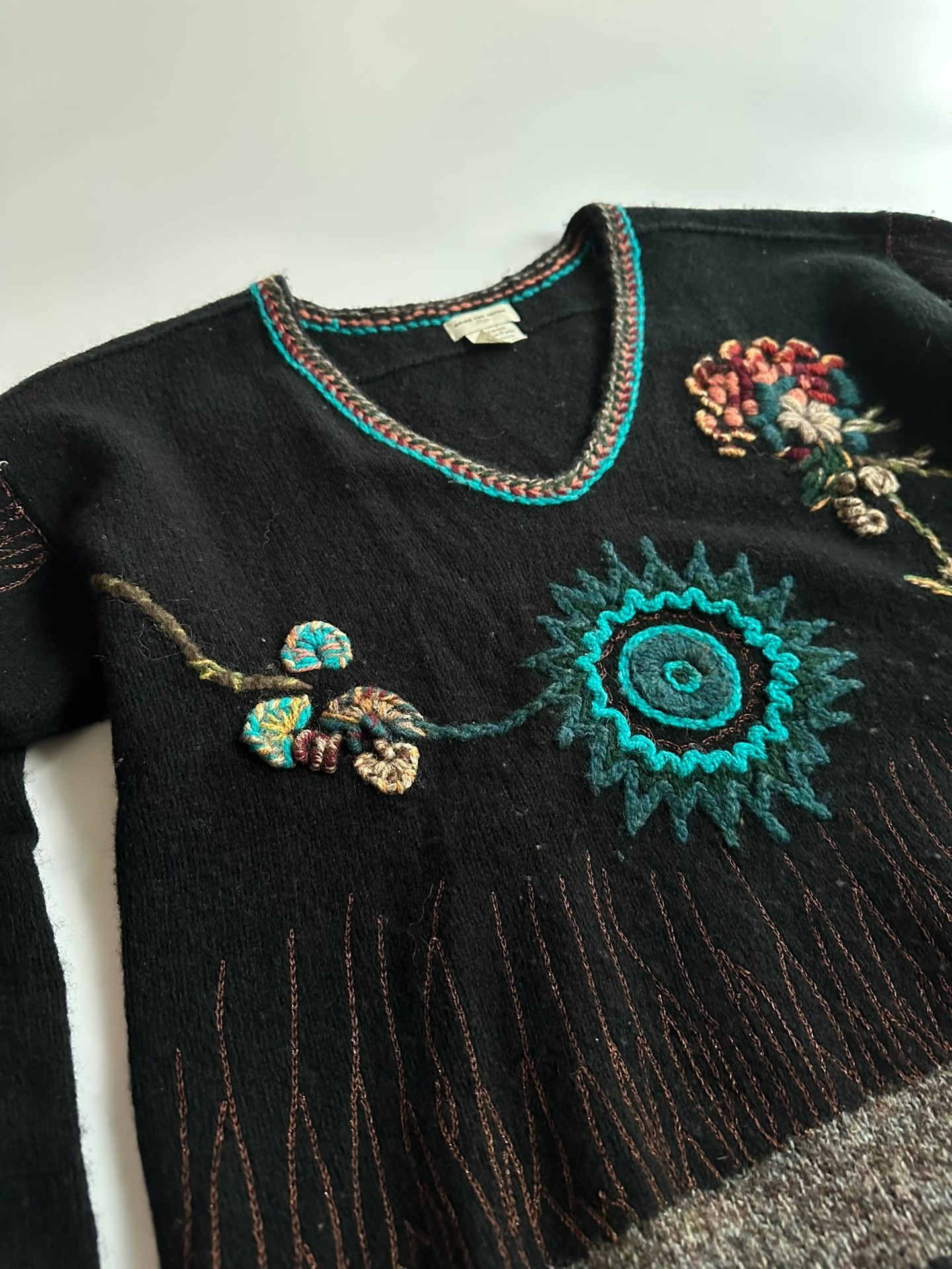 Dries Van Noten V-neck Sweater — front