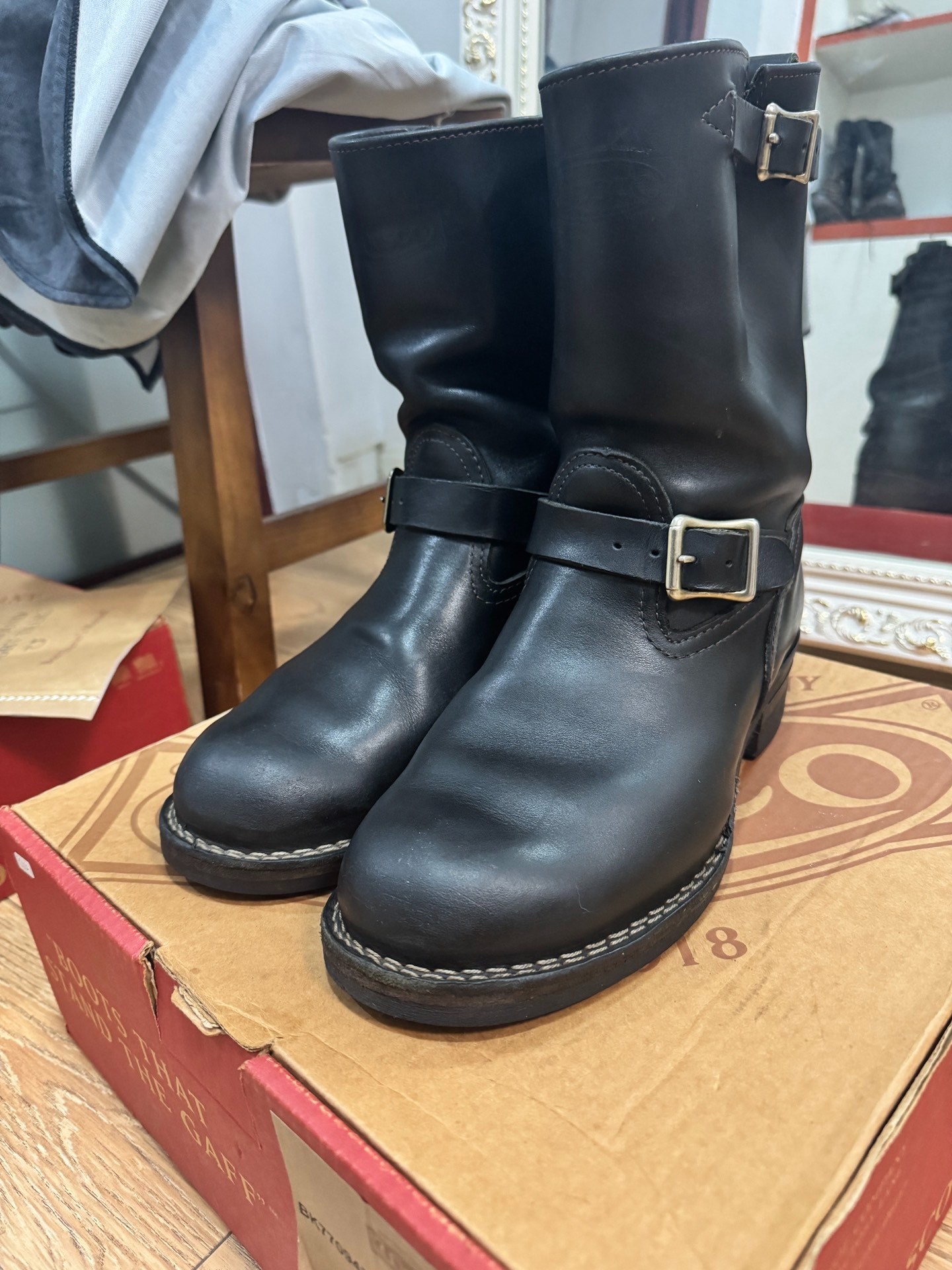 Wesco Boss Engineer Boots