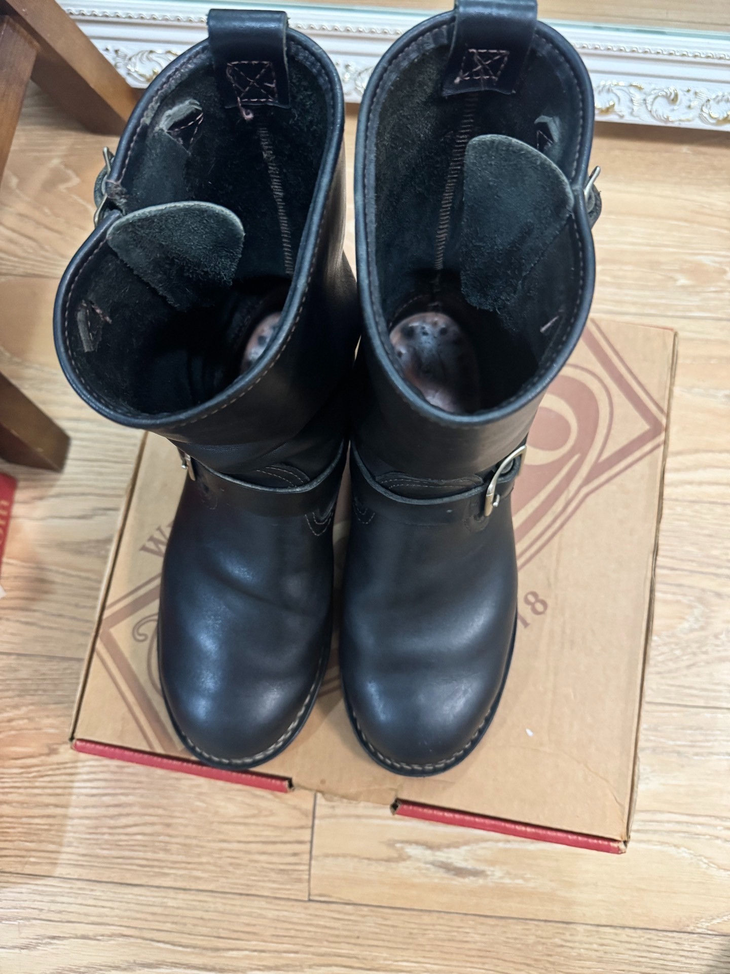 Wesco Boss Engineer Boots — front