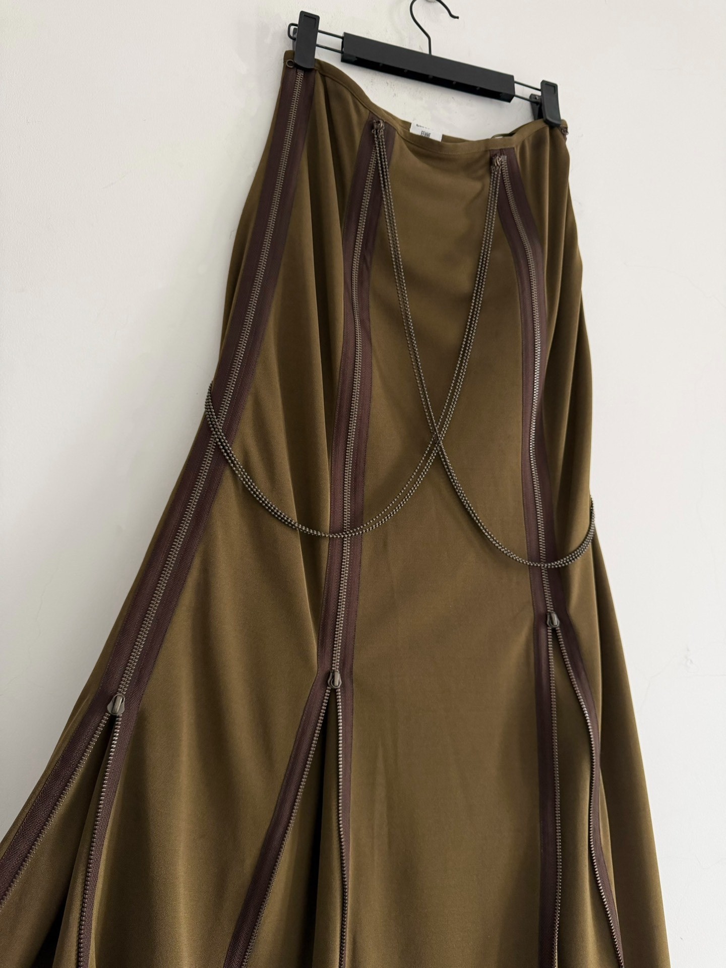 Jean Paul Gaultier Vintage Midi Skirt — front