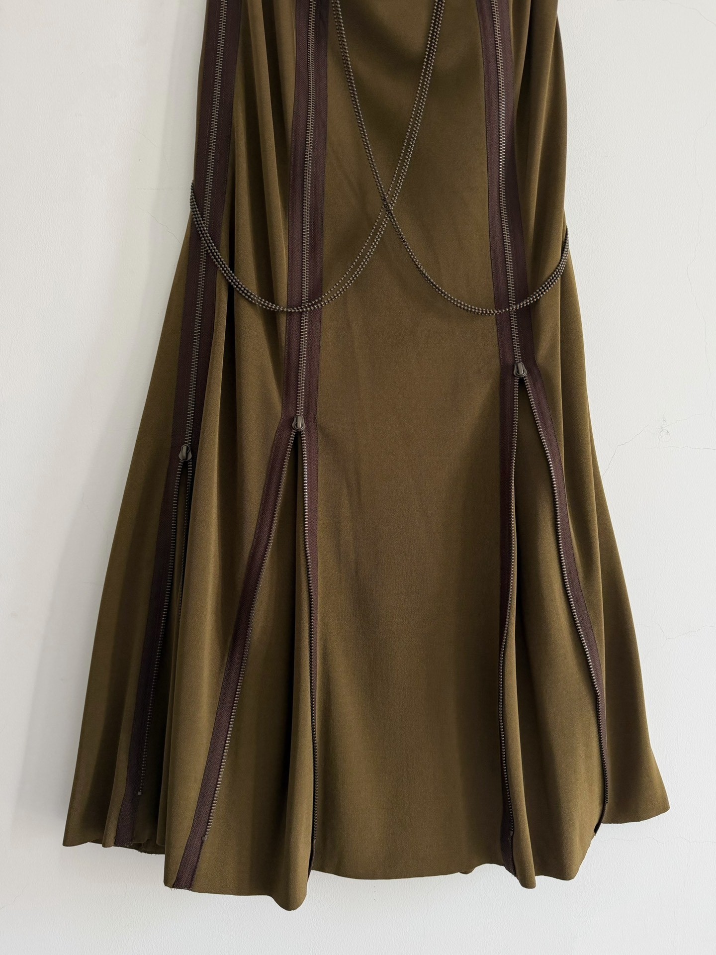 Jean Paul Gaultier Vintage Midi Skirt — detail