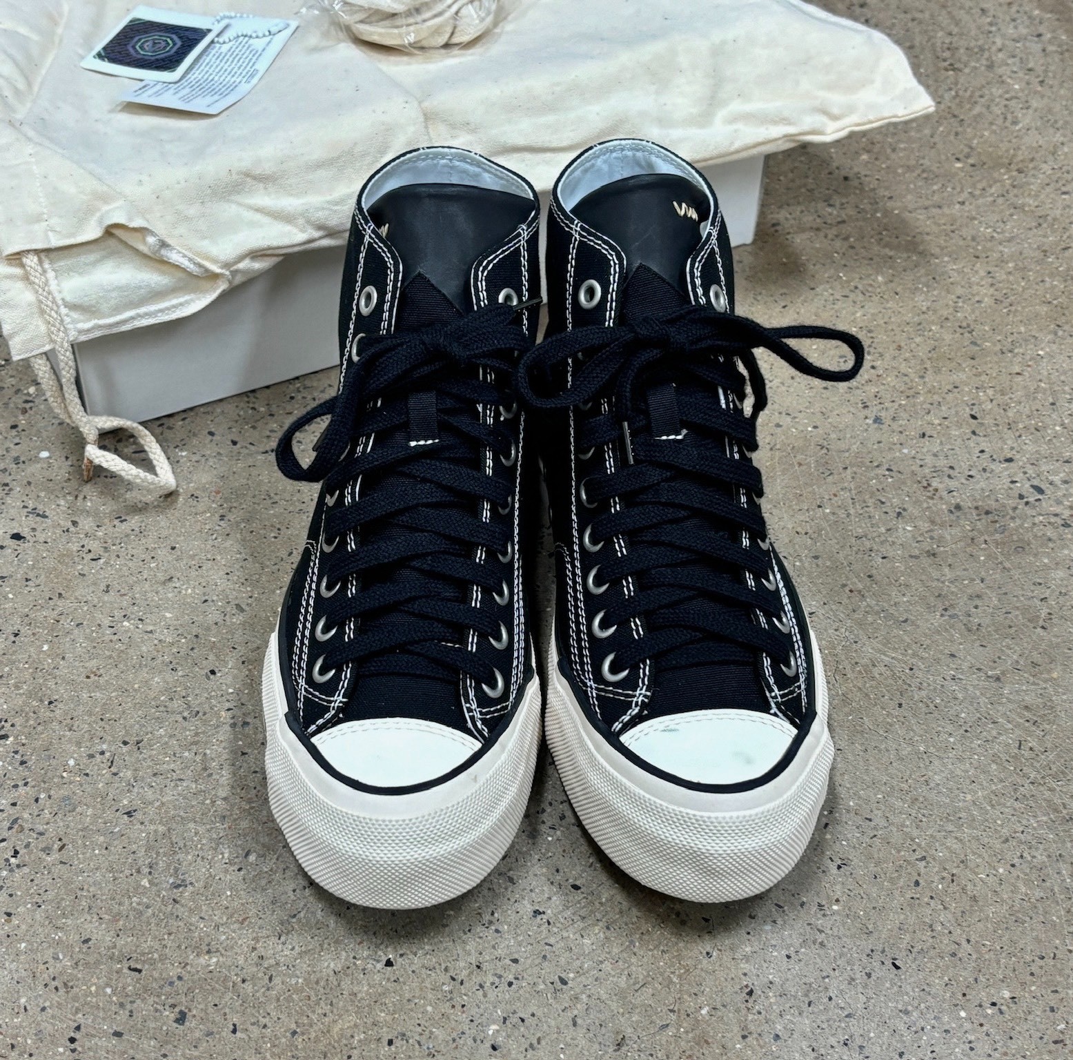 Visvim Skagway Hi Patten High-Top Sneakers — front