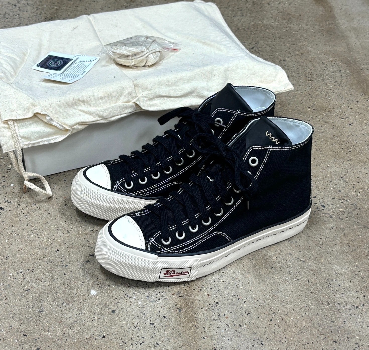 Visvim Skagway Hi Patten High-Top Sneakers