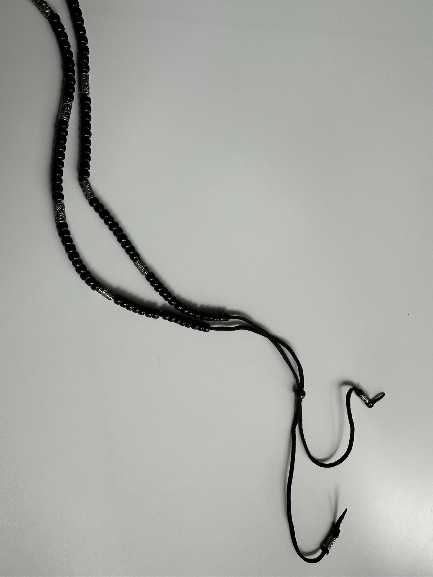 Undercover 04AW Silver Coin Necklace — back
