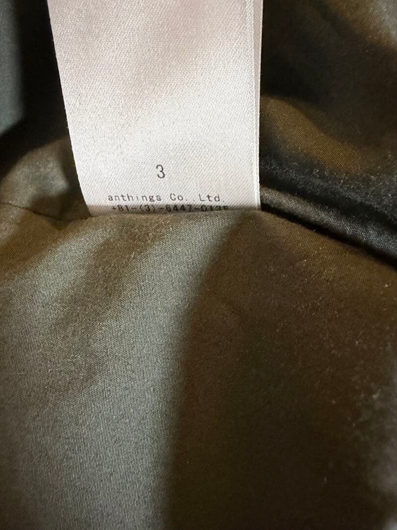A.Presse 24AW Hooded Down Jacket — label