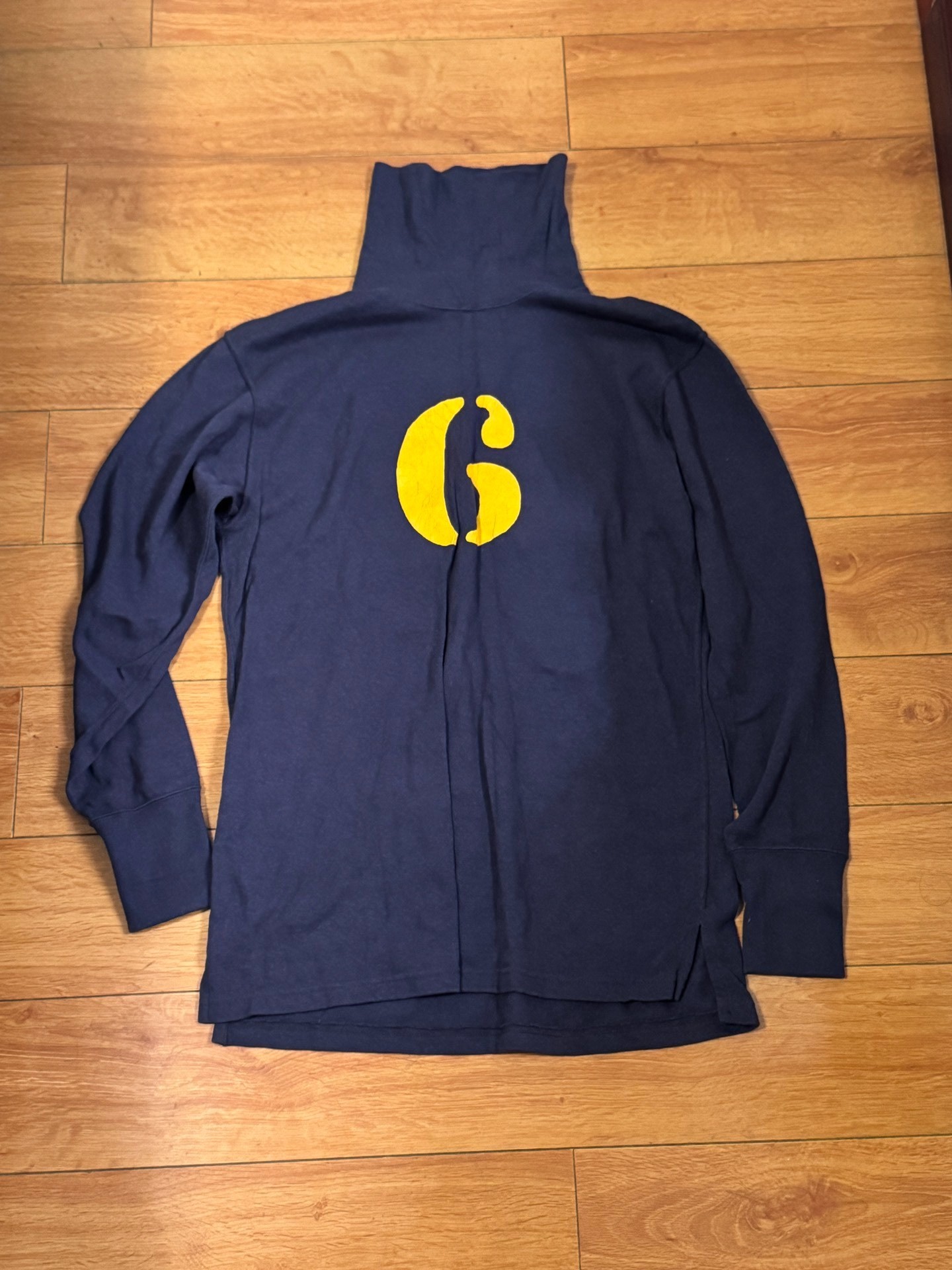 Freewheelers High-Neck Workwear Long-Sleeve Tee