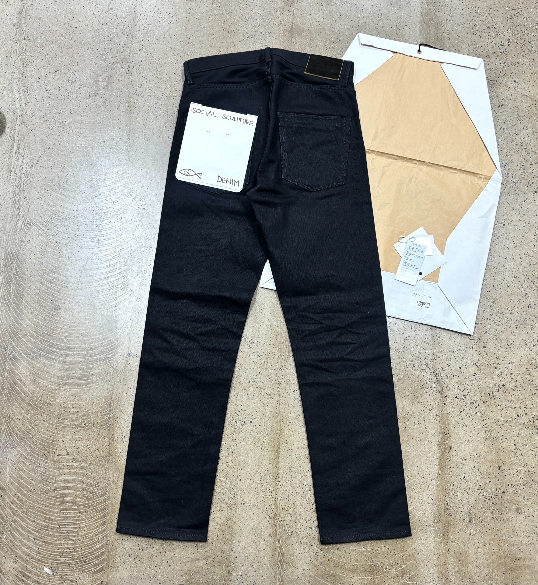 Visvim Social Sculpture 05 Slim Jeans — front