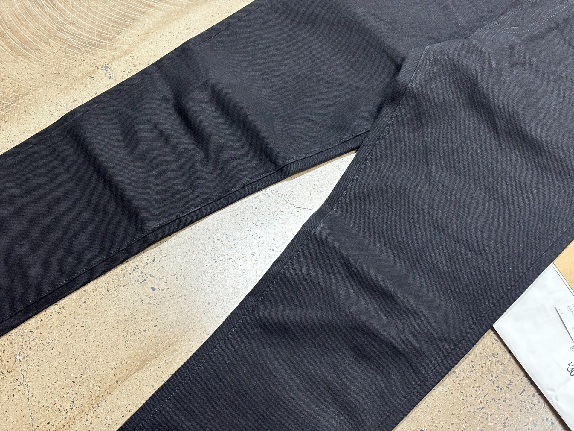 Visvim Social Sculpture 05 Slim Jeans — label