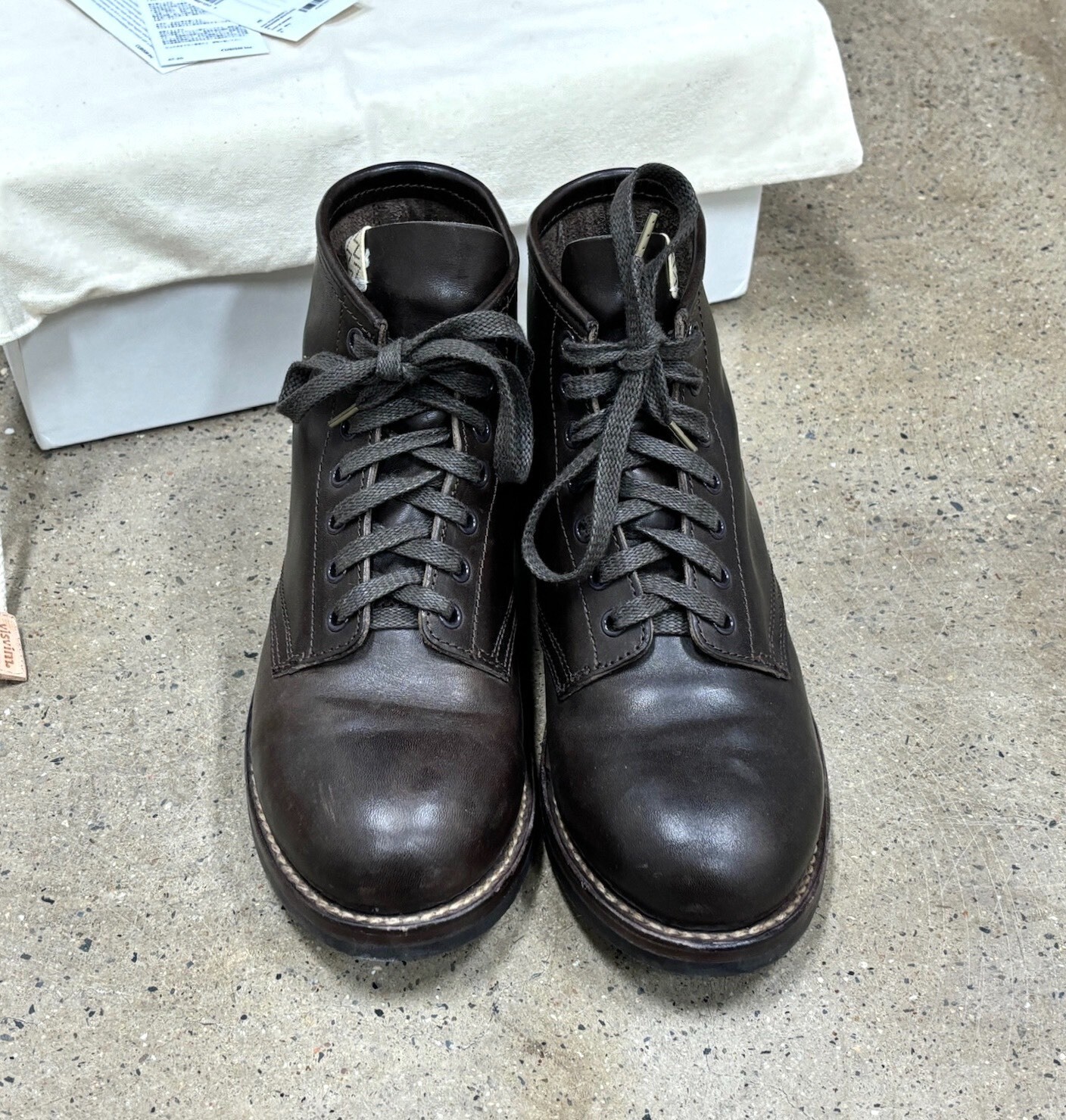 Visvim 24ss Brigadier Folk Boots — front