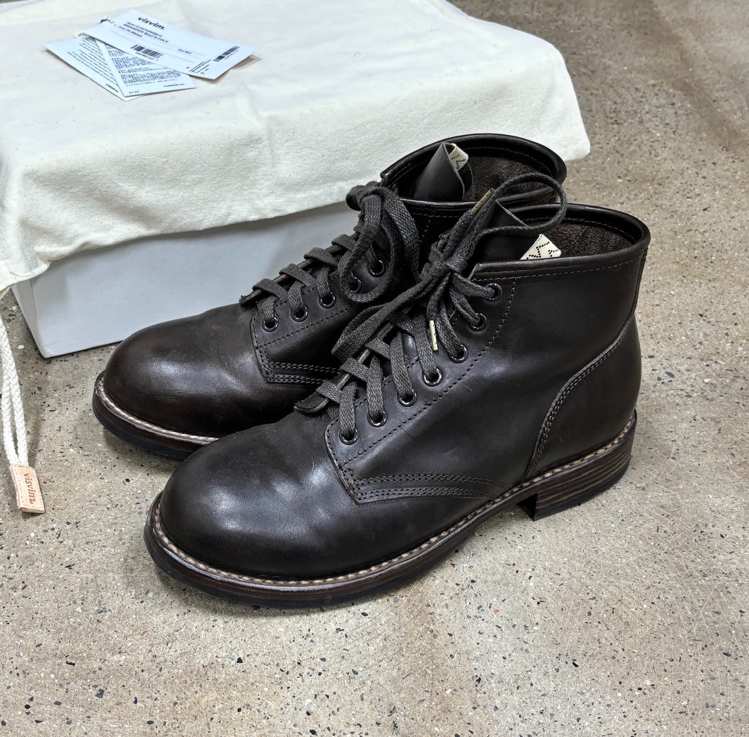 Visvim 24ss Brigadier Folk Boots
