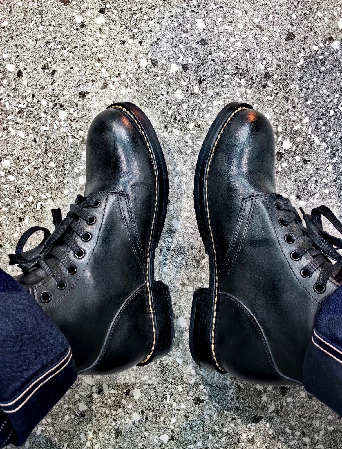 Visvim 24ss Brigadier Folk Boots — detail