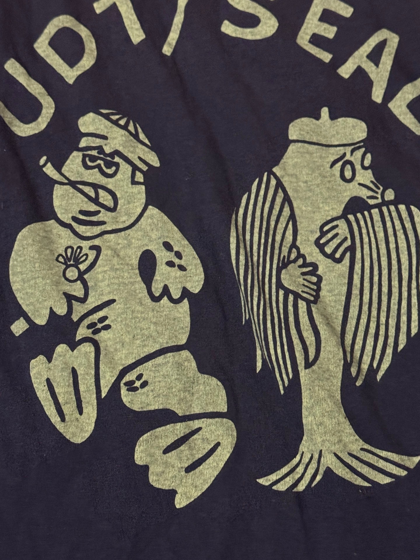 Freewheelers Double-Sided UDT/SEAL Graphic Top — label
