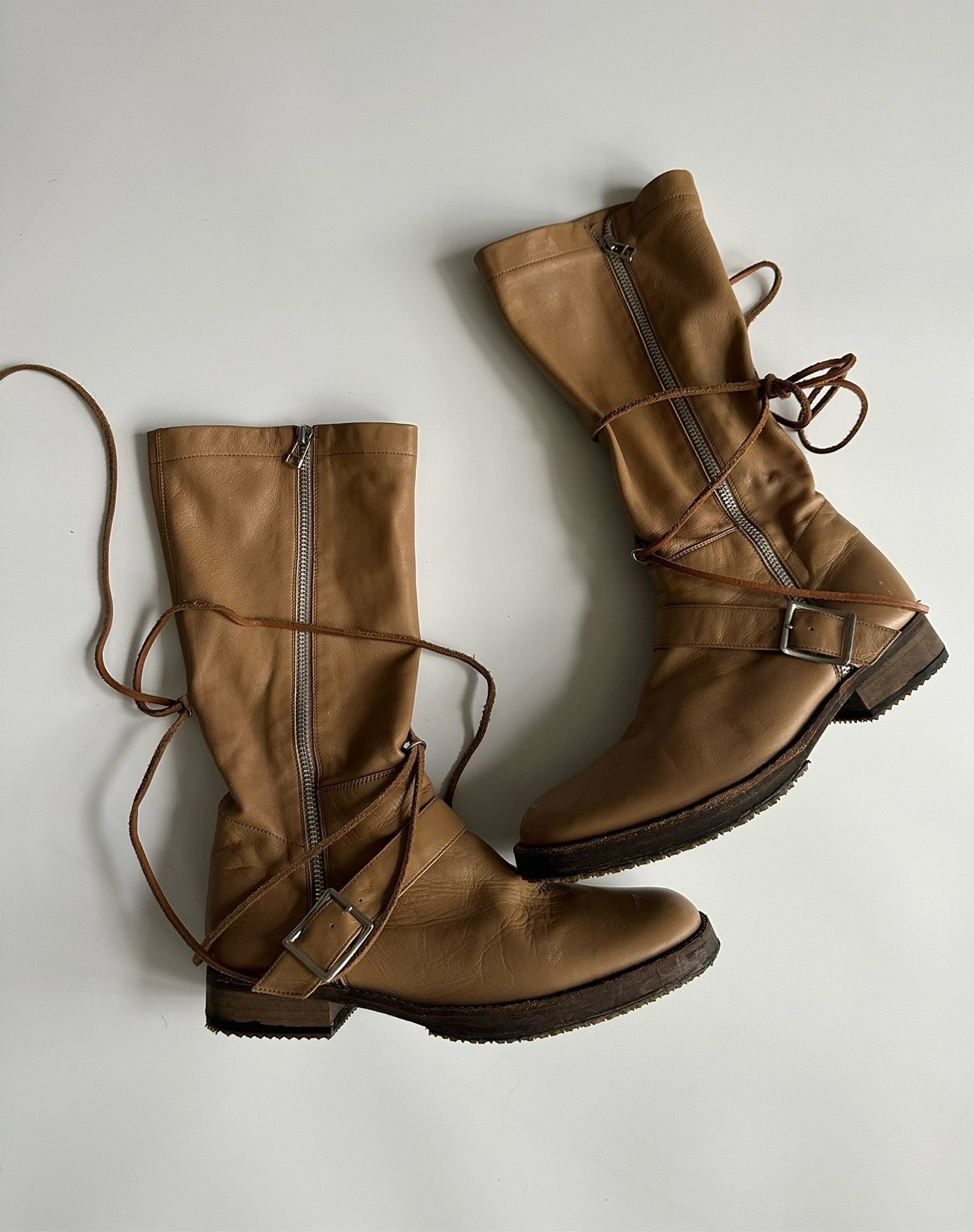 Undercover 05AW Art&Craft Leather Boots