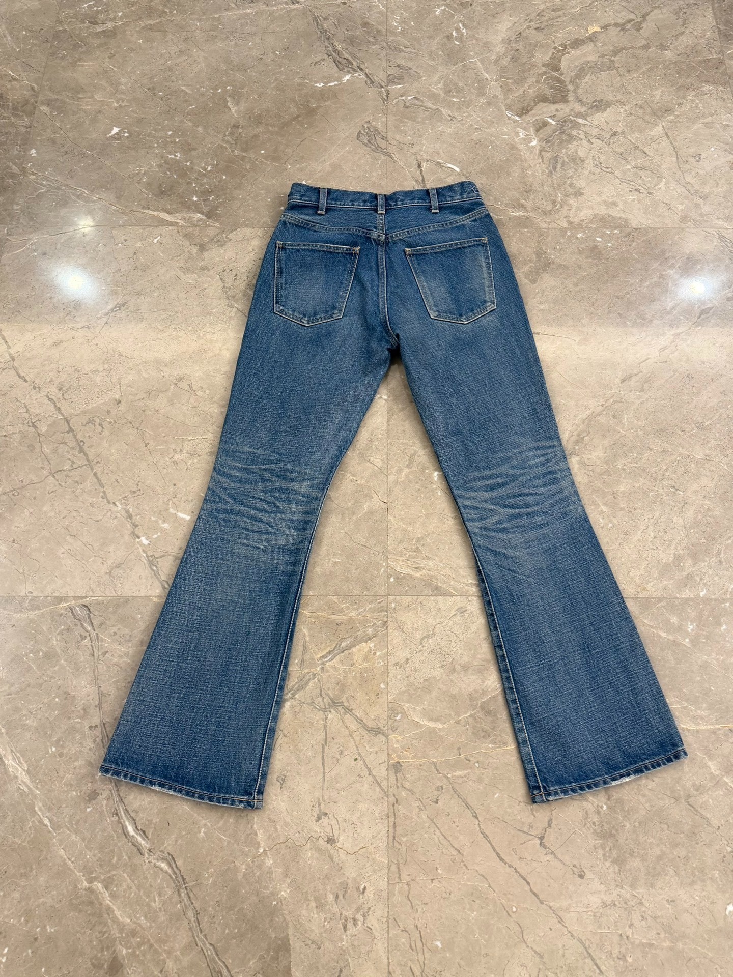 Celine Hedi Slimane Flared Jeans — front
