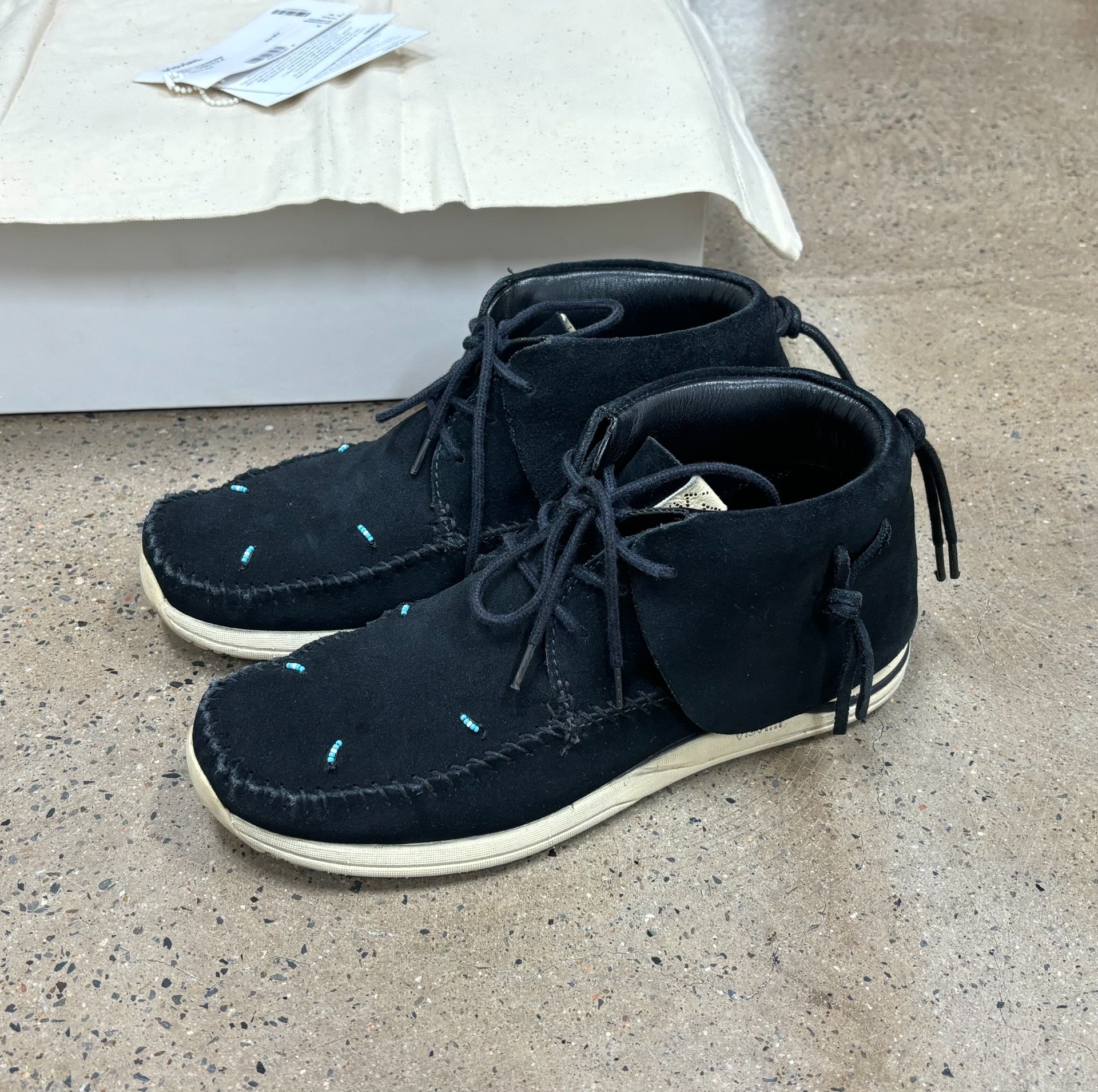 Visvim 21aw FBT Lhamo-Folk Suede Boots