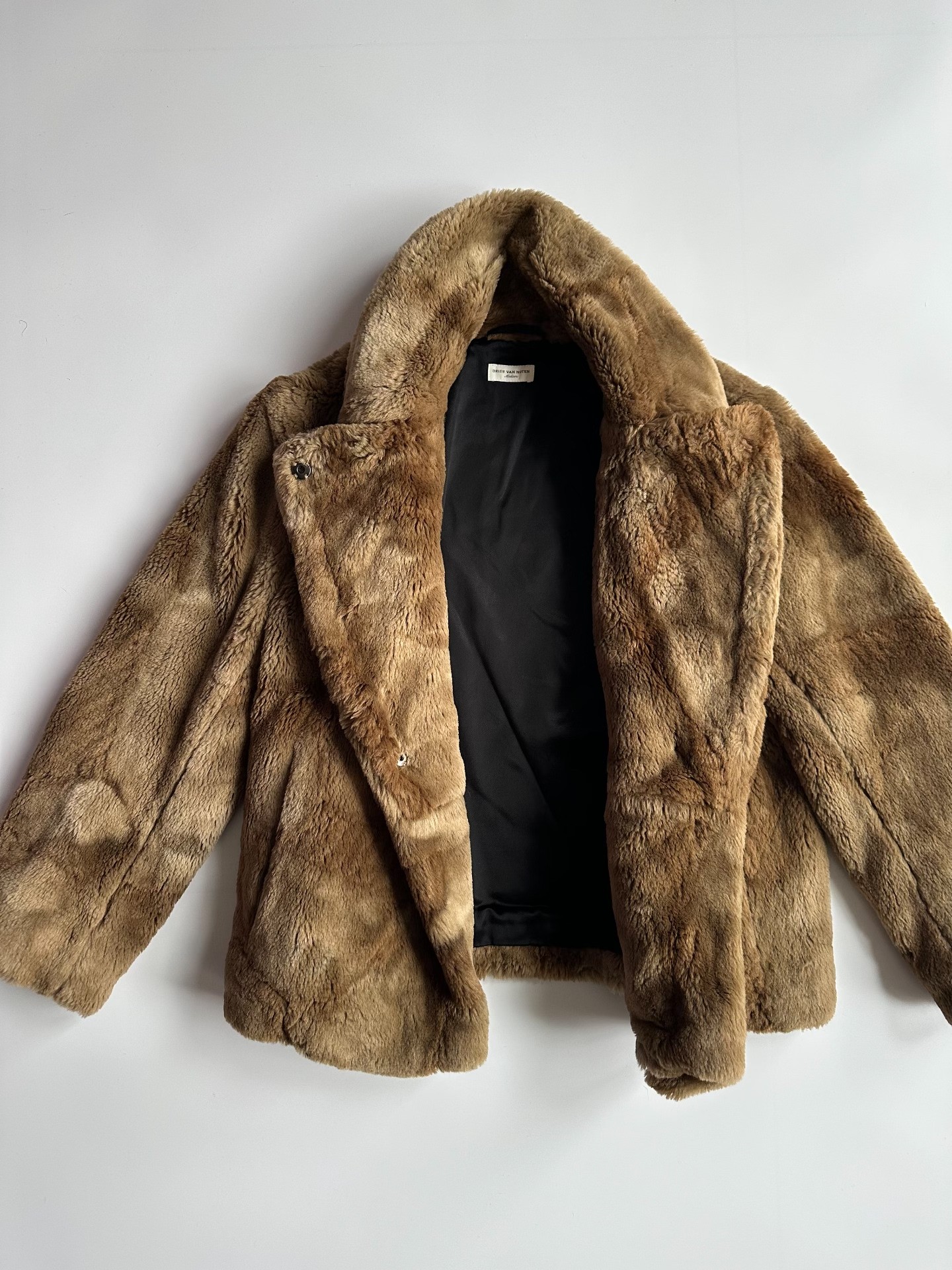 Dries Van Noten Plush Jacket — label