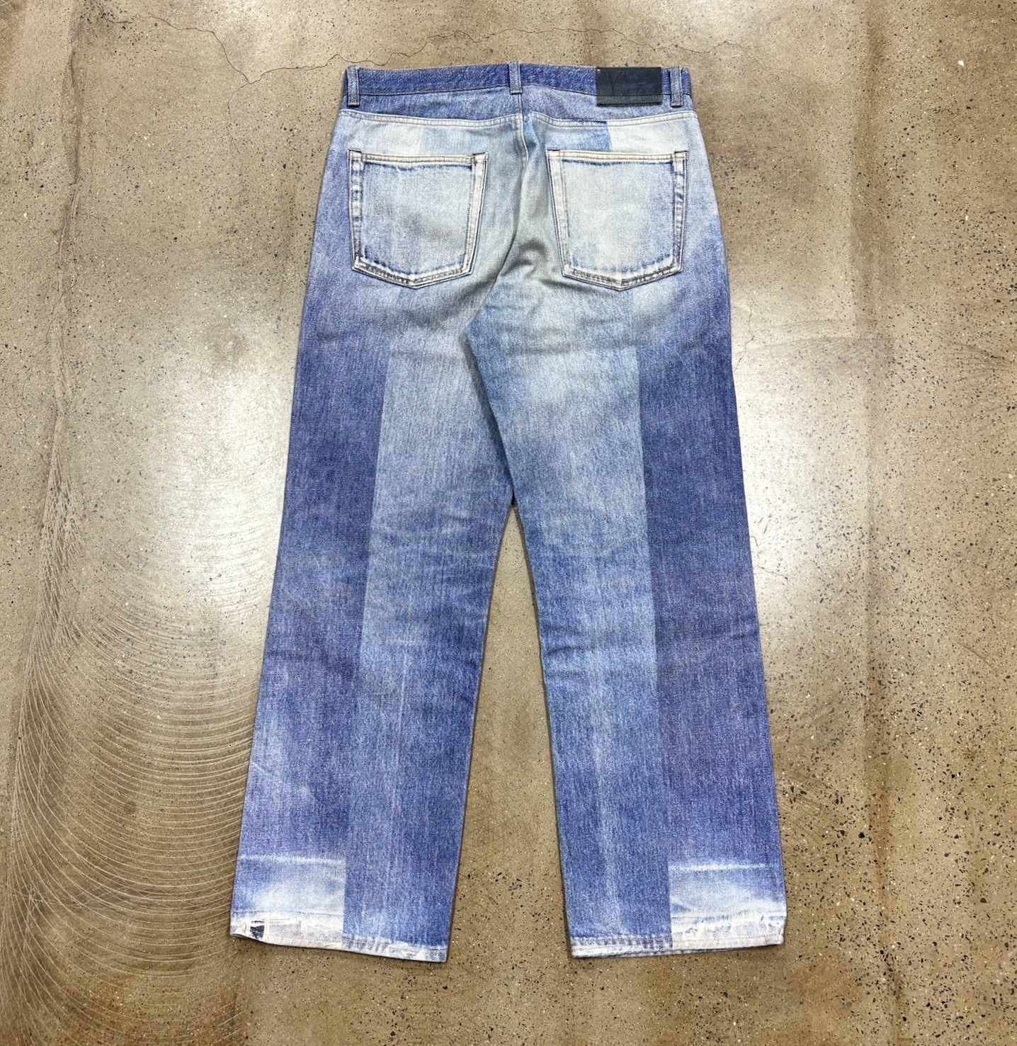 OUR LEGACY Third Cut 3D Print Jeans — front