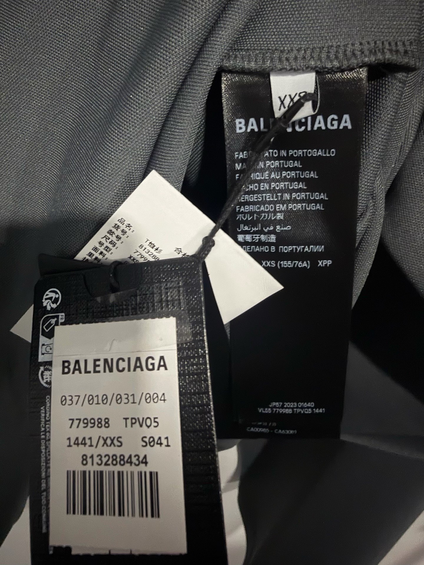 Balenciaga Ski Series Long Sleeve Top — back