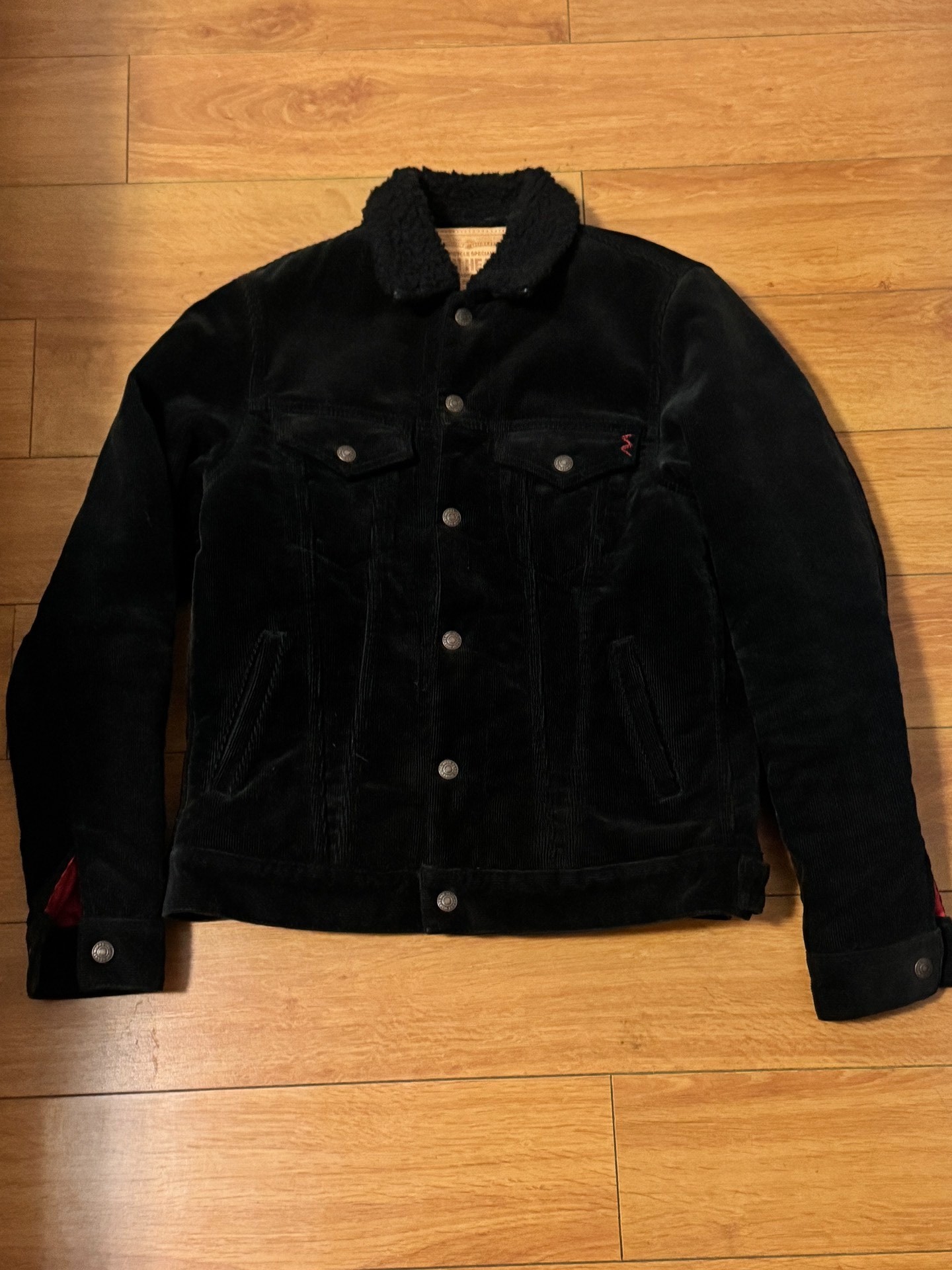 Iron Heart 6526j-sp Corduroy Shearling Jacket