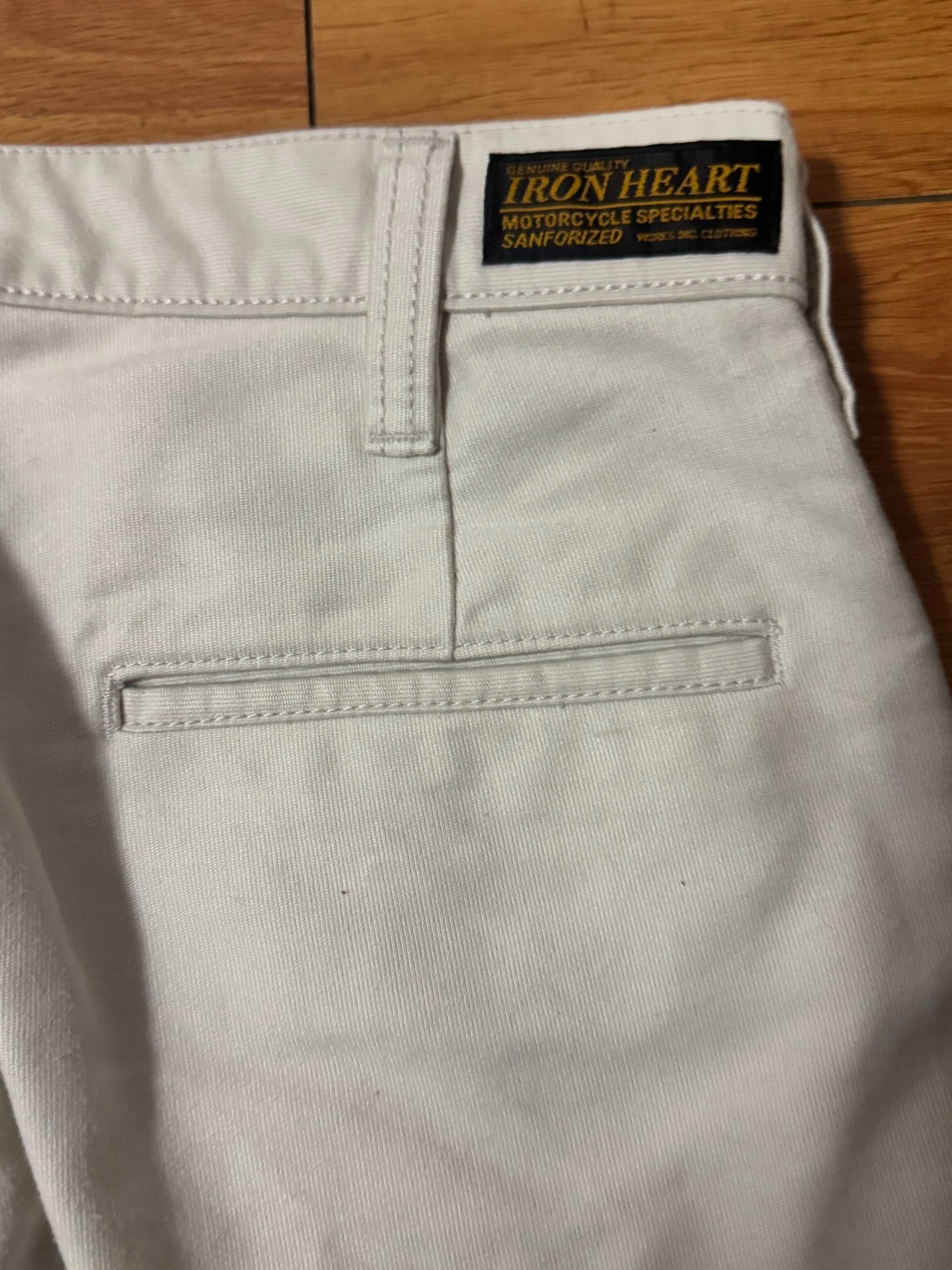 Iron Heart Casual Pants — detail