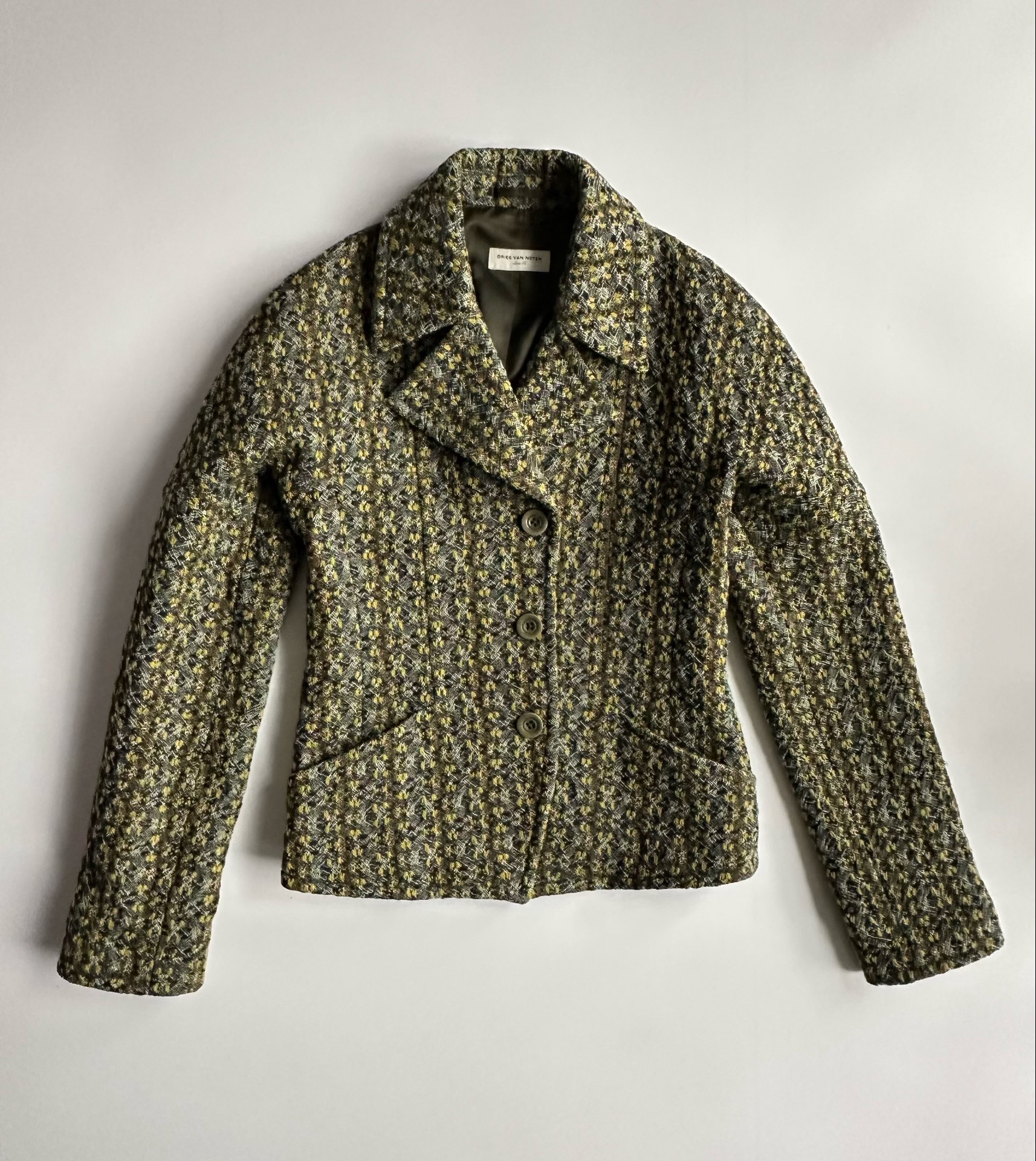 Dries Van Noten Tweed Blazer