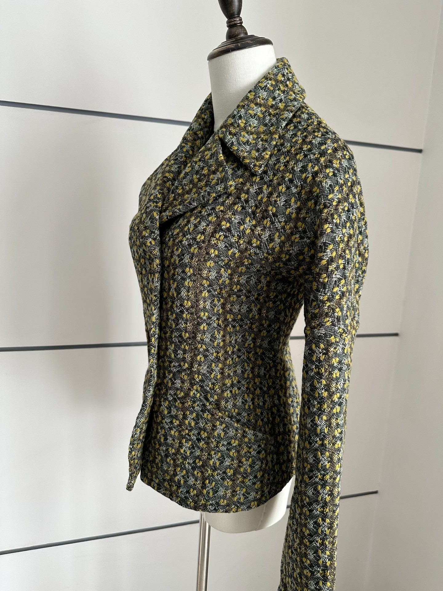 Dries Van Noten Tweed Blazer — detail