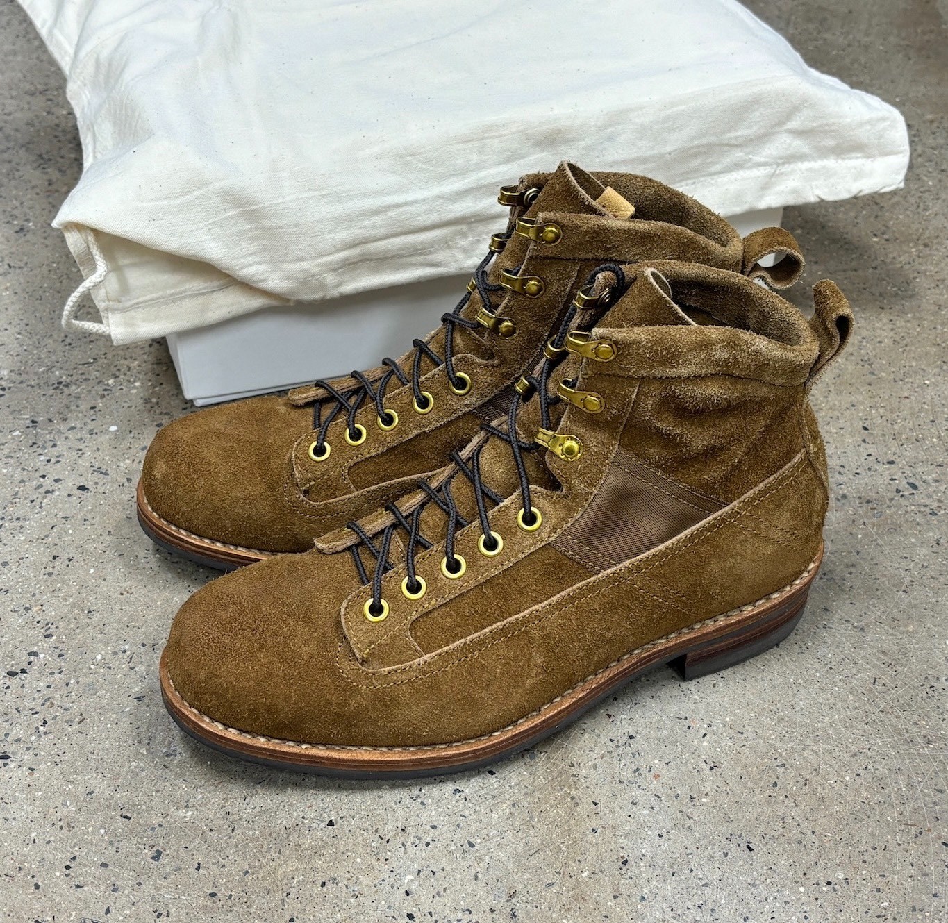 Visvim Beard Folk Suede Work Boots