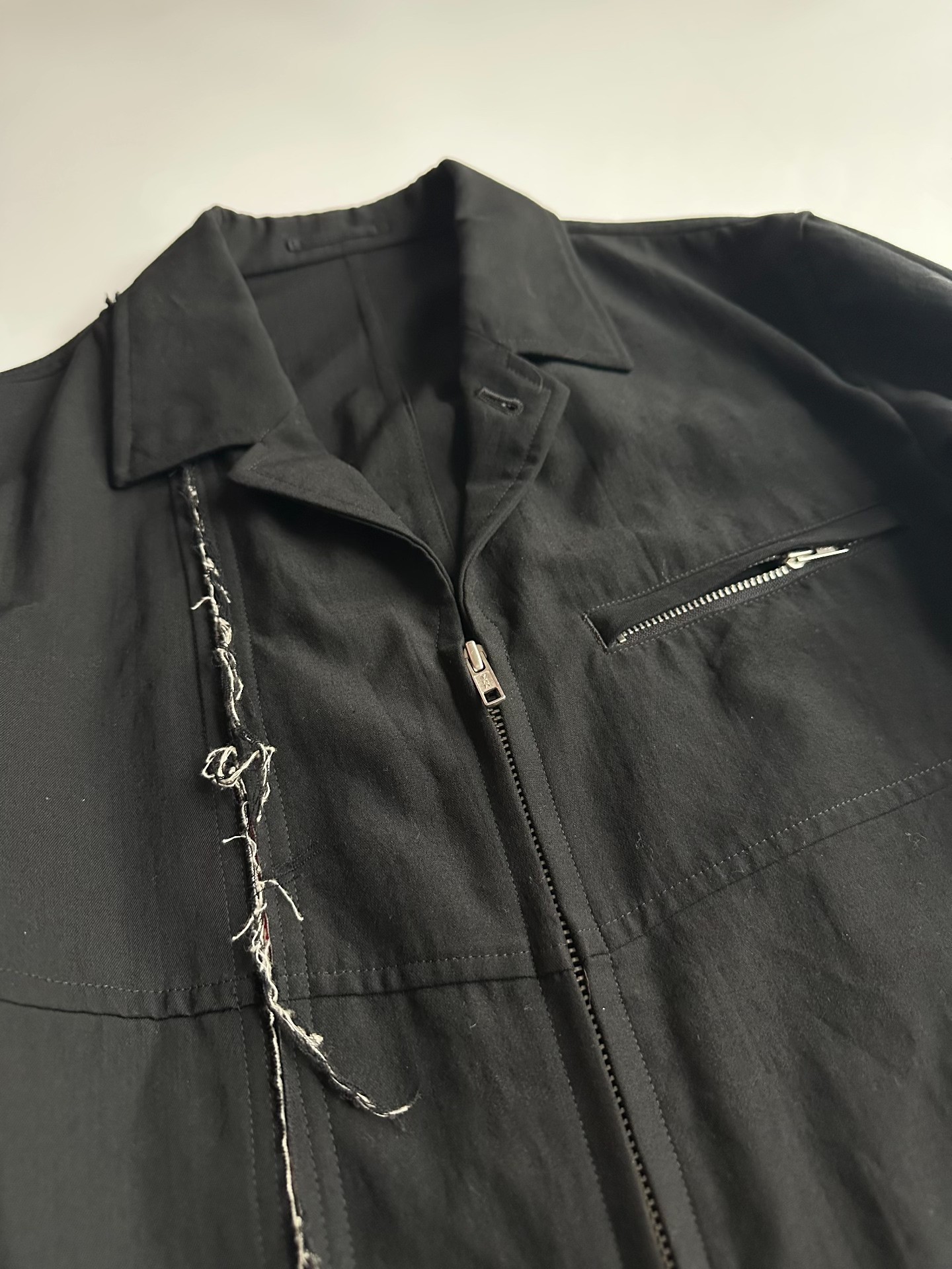 Comme des Garcons Homme Distressed Jacket — detail