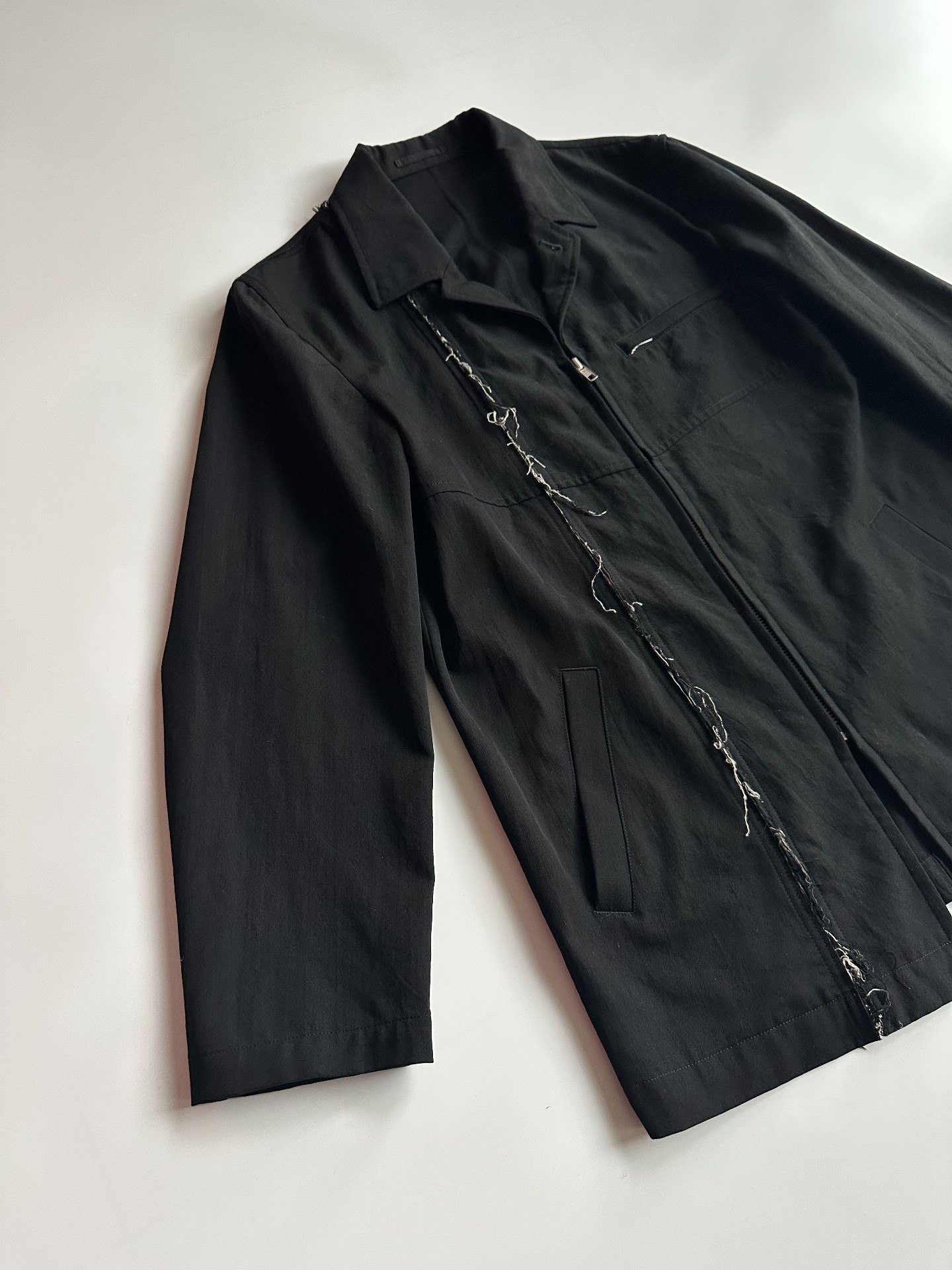 Comme des Garcons Homme Distressed Jacket — front