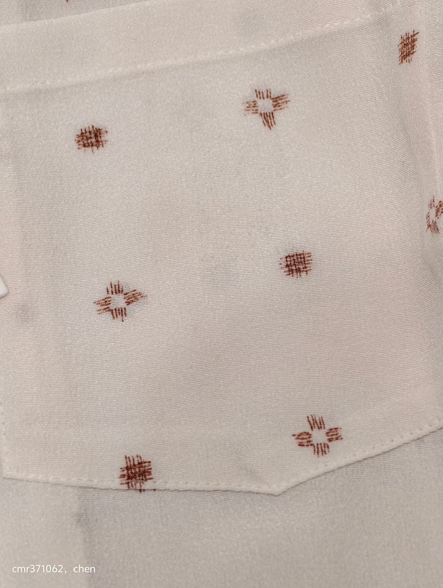 Visvim 24SS Crosby Short Sleeve Shirt — detail