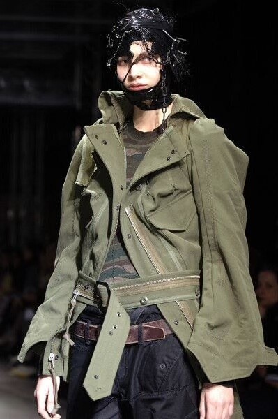 Junya Watanabe CDG Deconstructed Leather Jacket