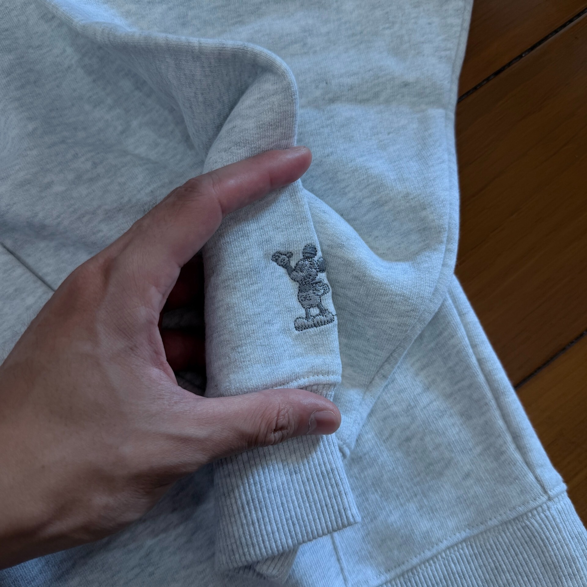 Kith Disney Pluto Embroidered Hoodie — label