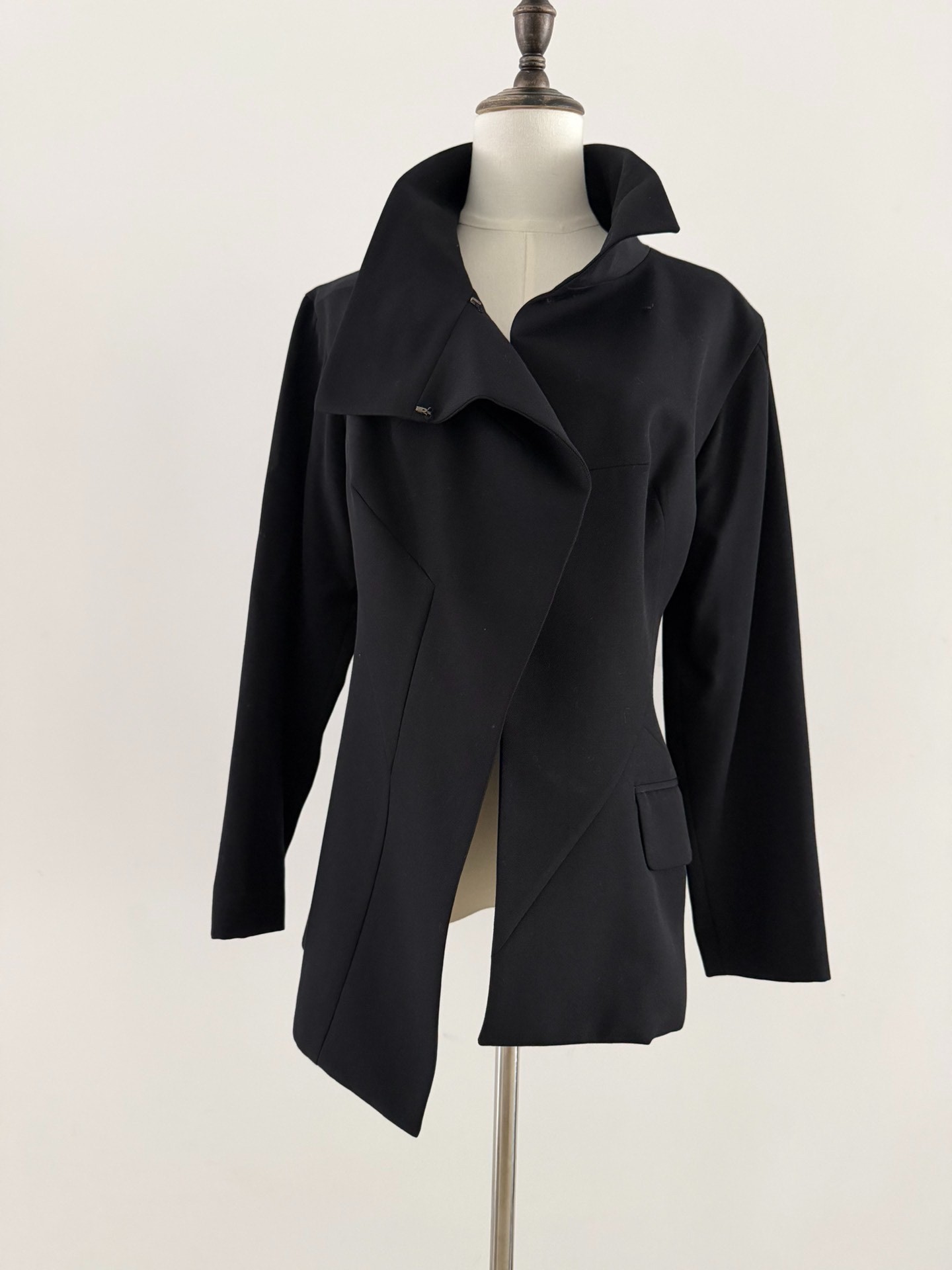 Yohji Yamamoto 1990s Rider Jacket — back
