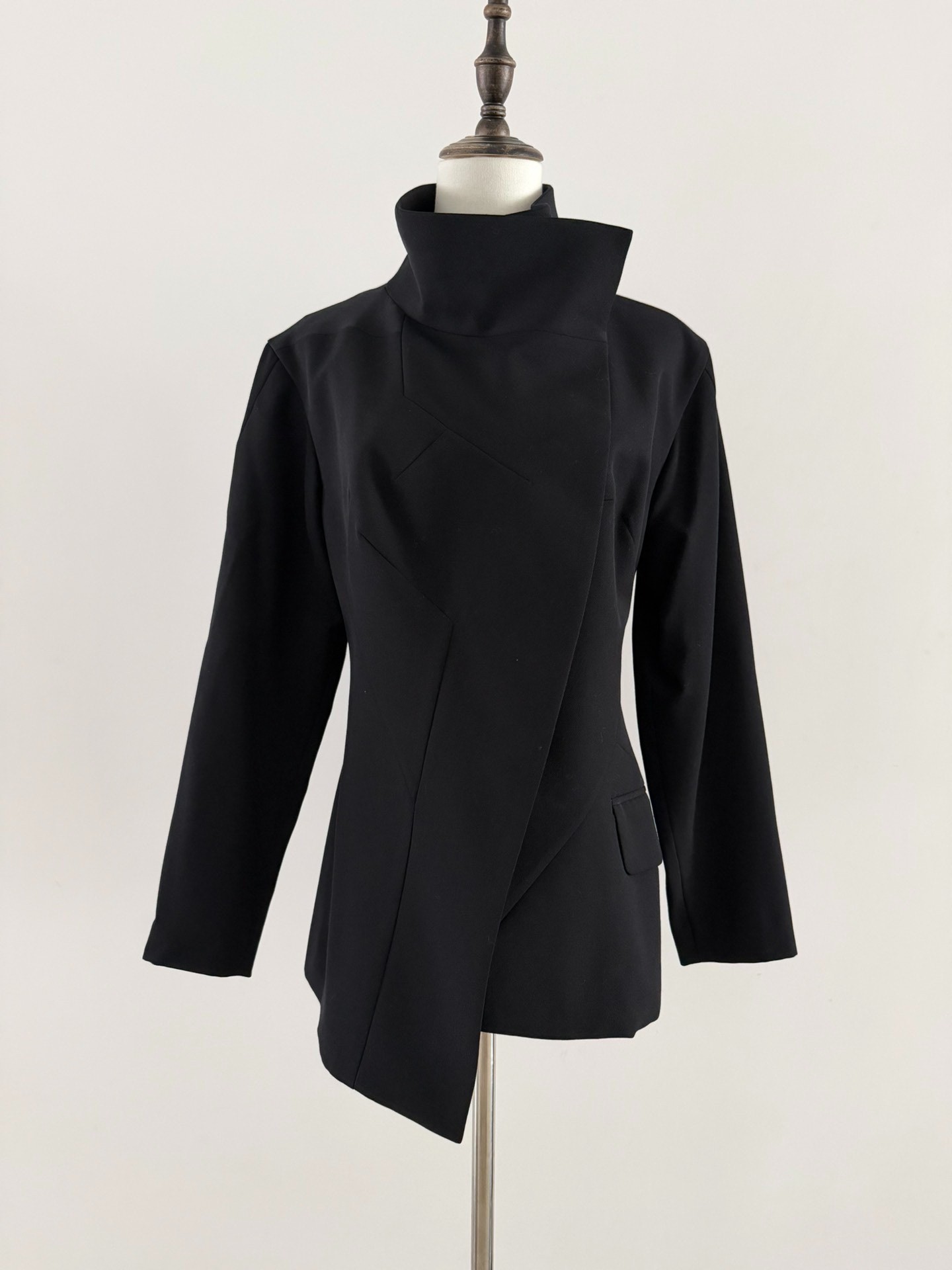 Yohji Yamamoto 1990s Rider Jacket — detail