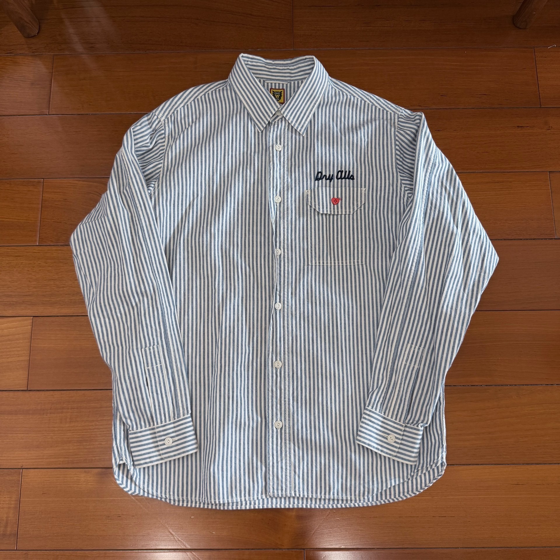 Human Made Striped Long Sleeve Shirt — front
