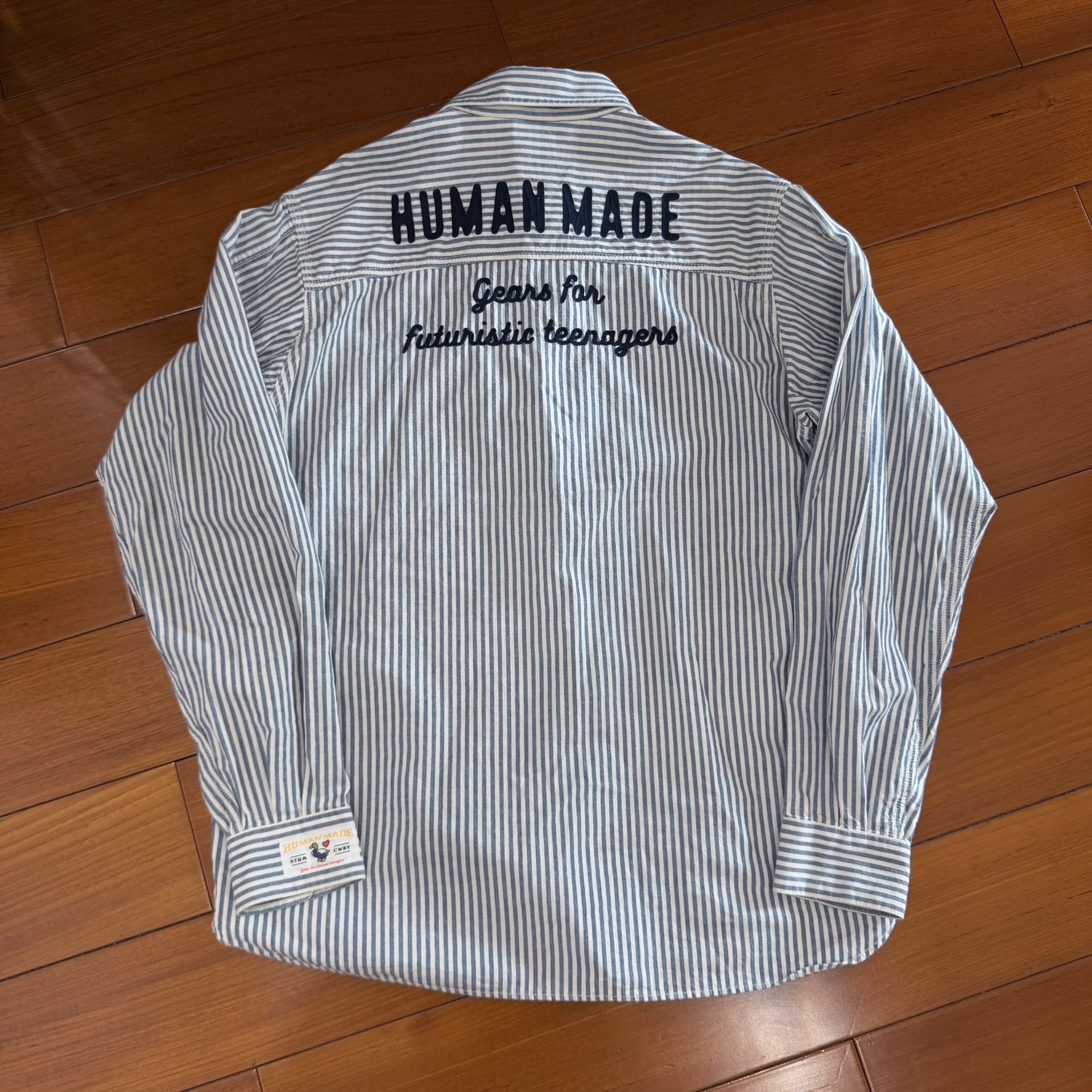 Human Made Striped Long Sleeve Shirt