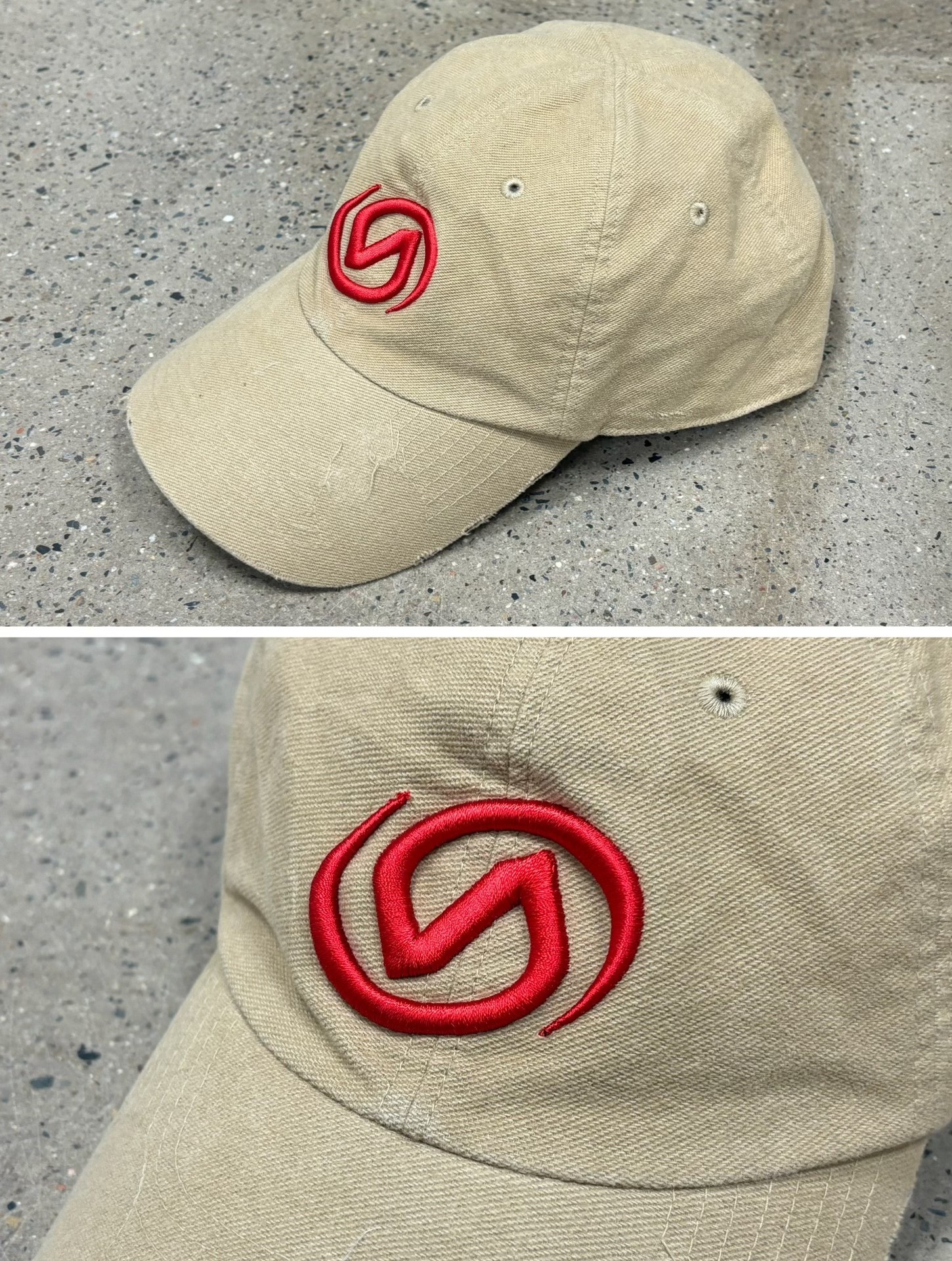 Vuja De 010 Distressed Baseball Cap — front