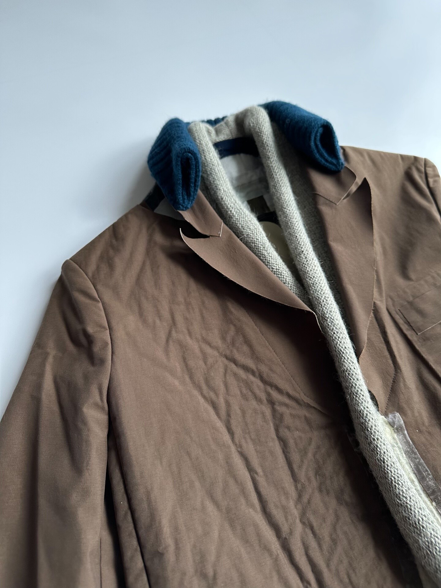 Undercover 07FW Layered Coat — back
