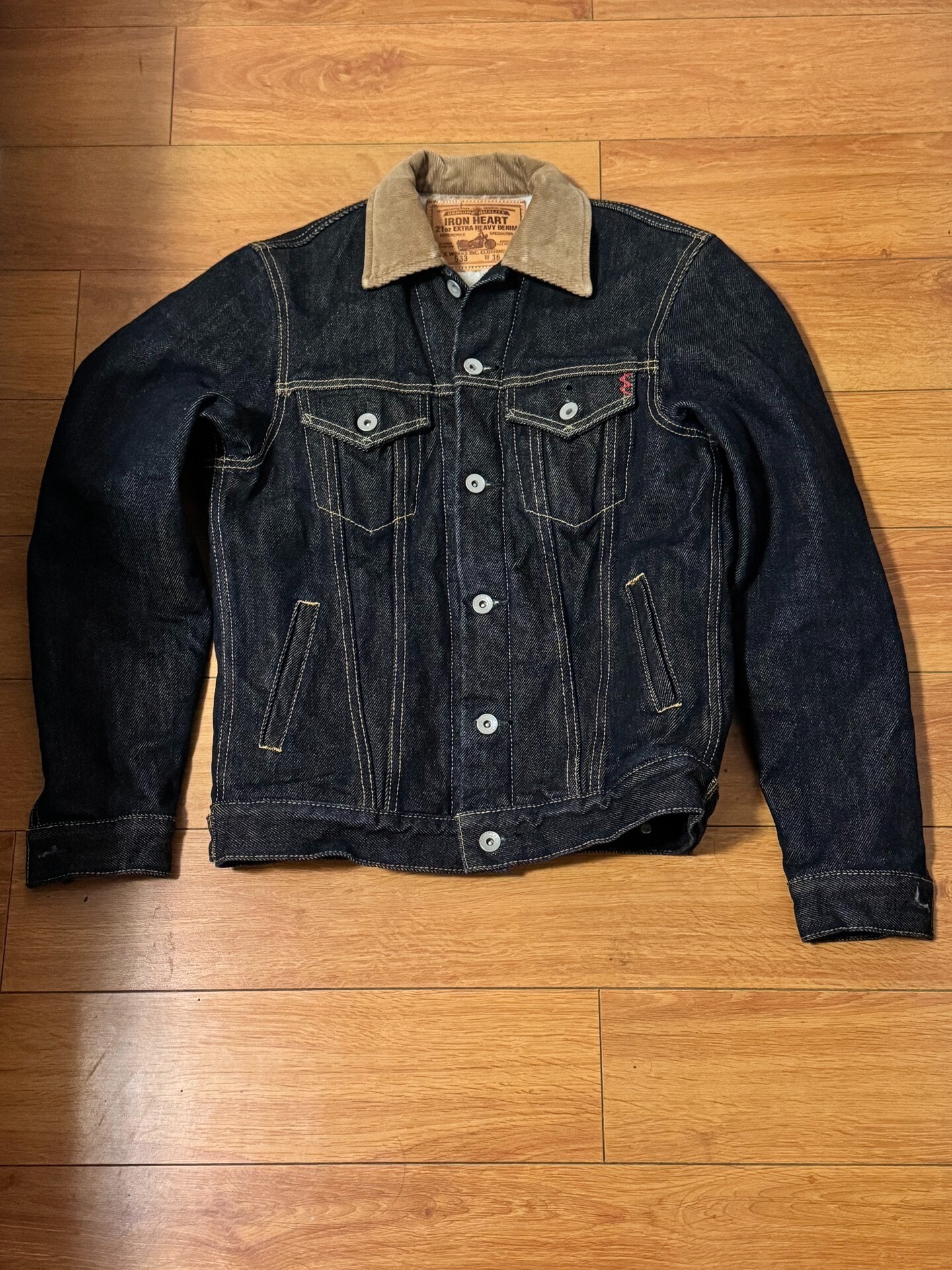 Iron Heart 533 Storm Rider Denim Jacket
