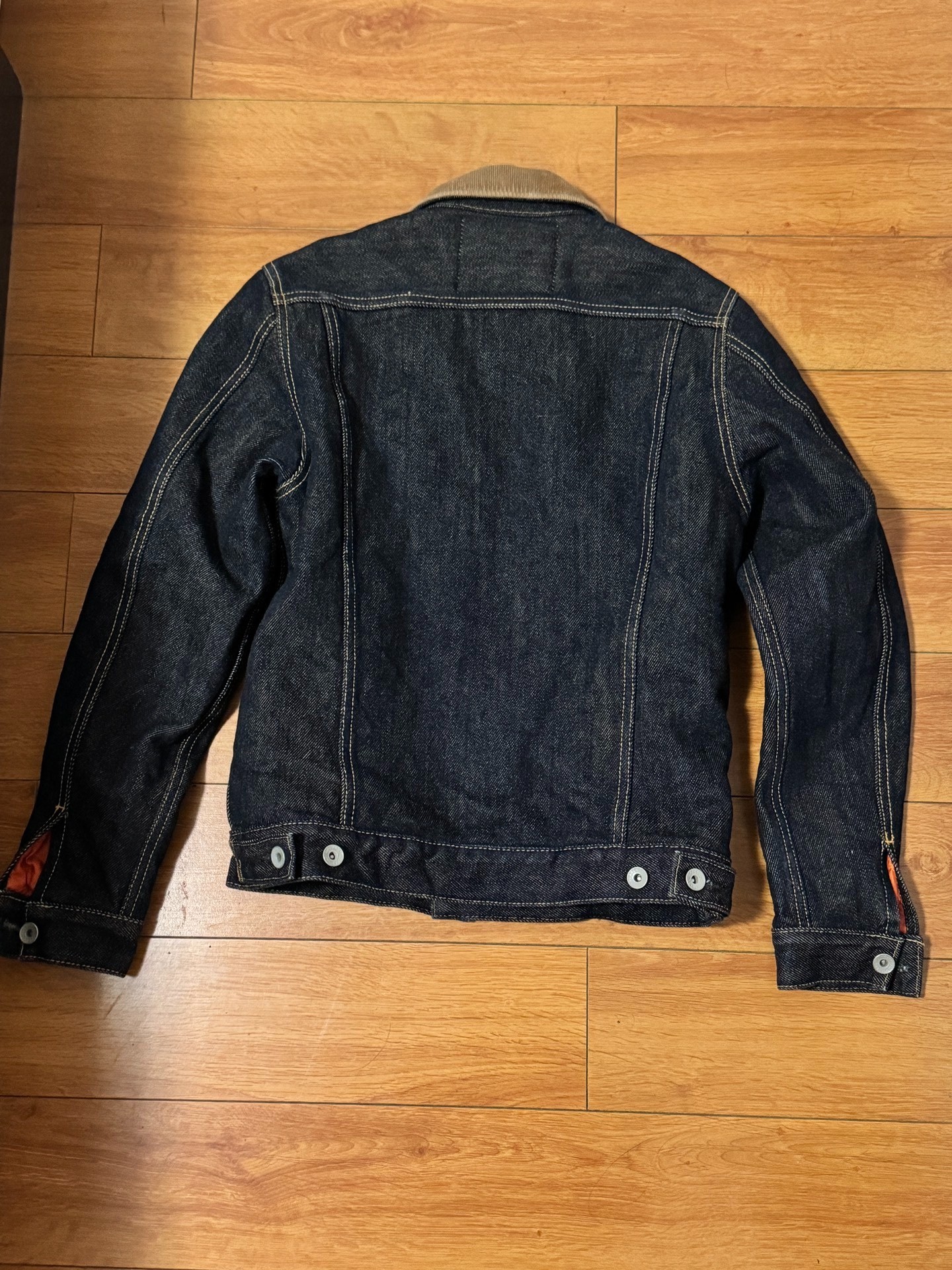 Iron Heart 533 Storm Rider Denim Jacket — front