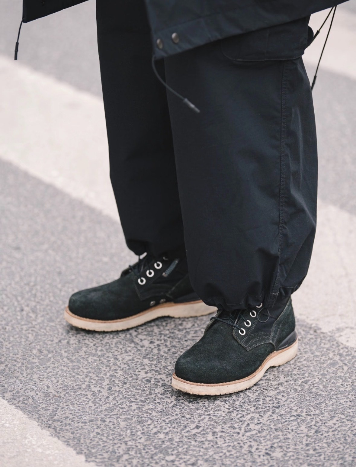 Visvim 23ss Virgil Boots Folk — detail