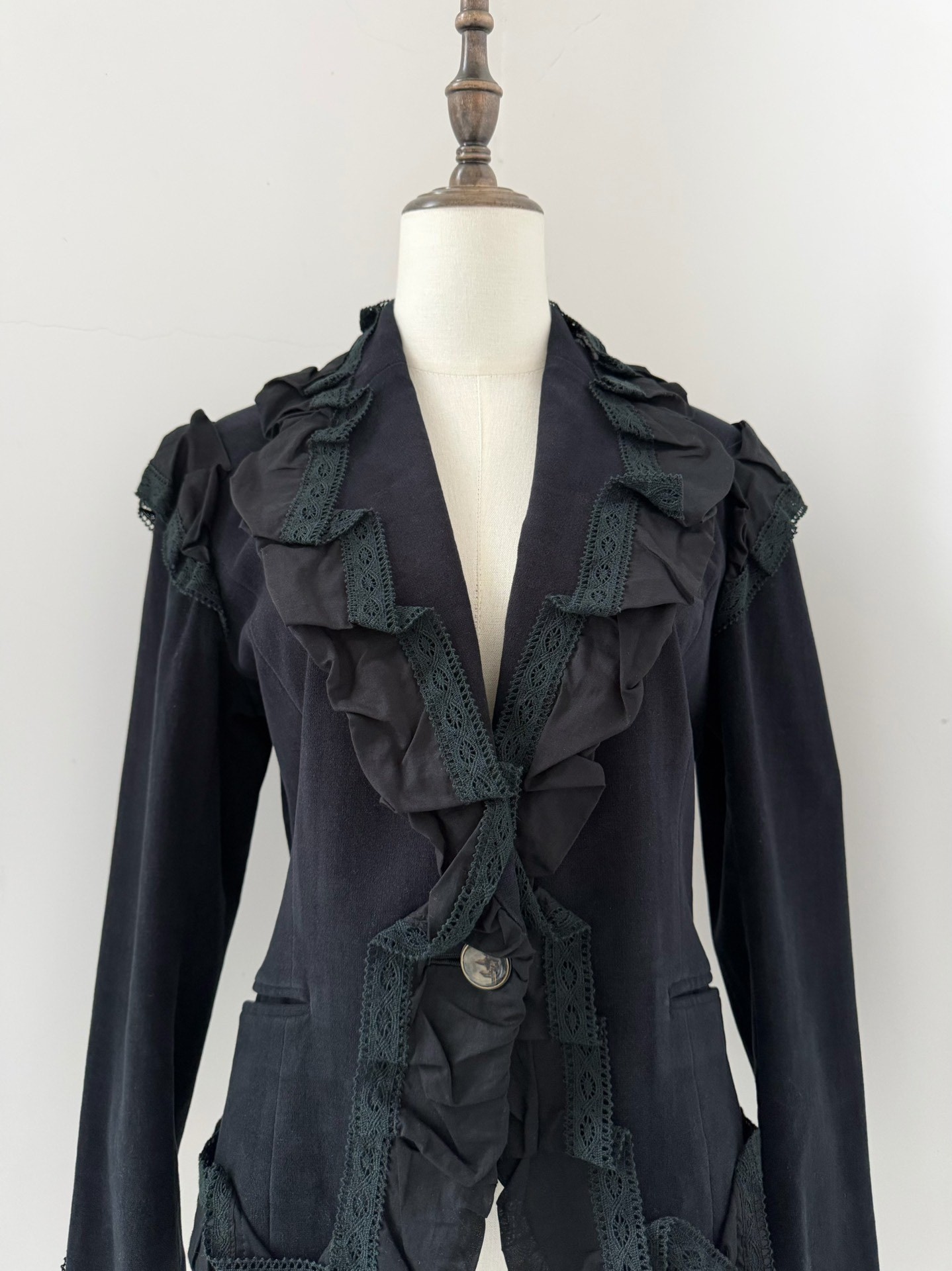 Issey Miyake 2005 Runway Cotton Jacket — label