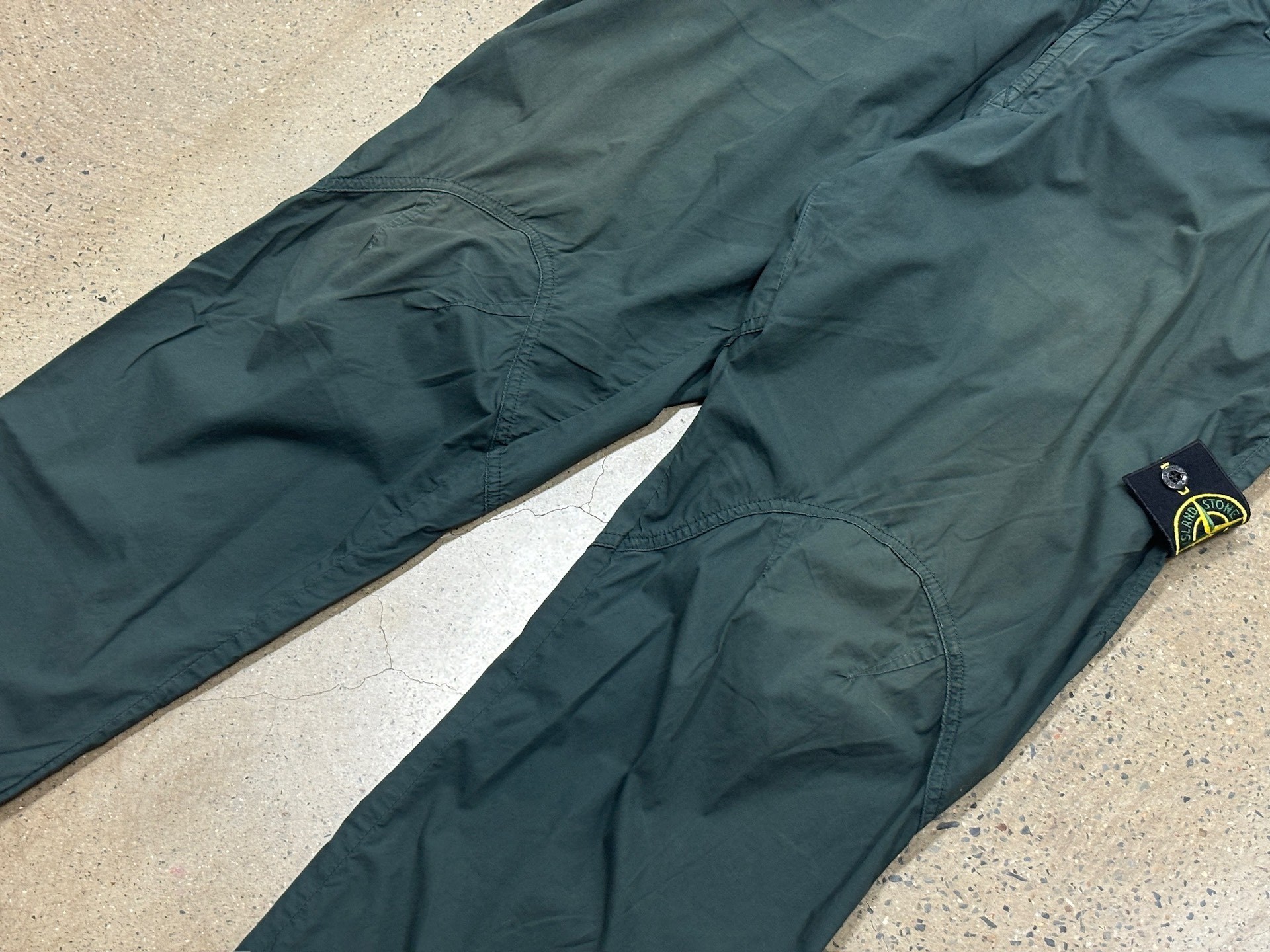 Stone Island Tie-Dye Cargo Pants W34 — label